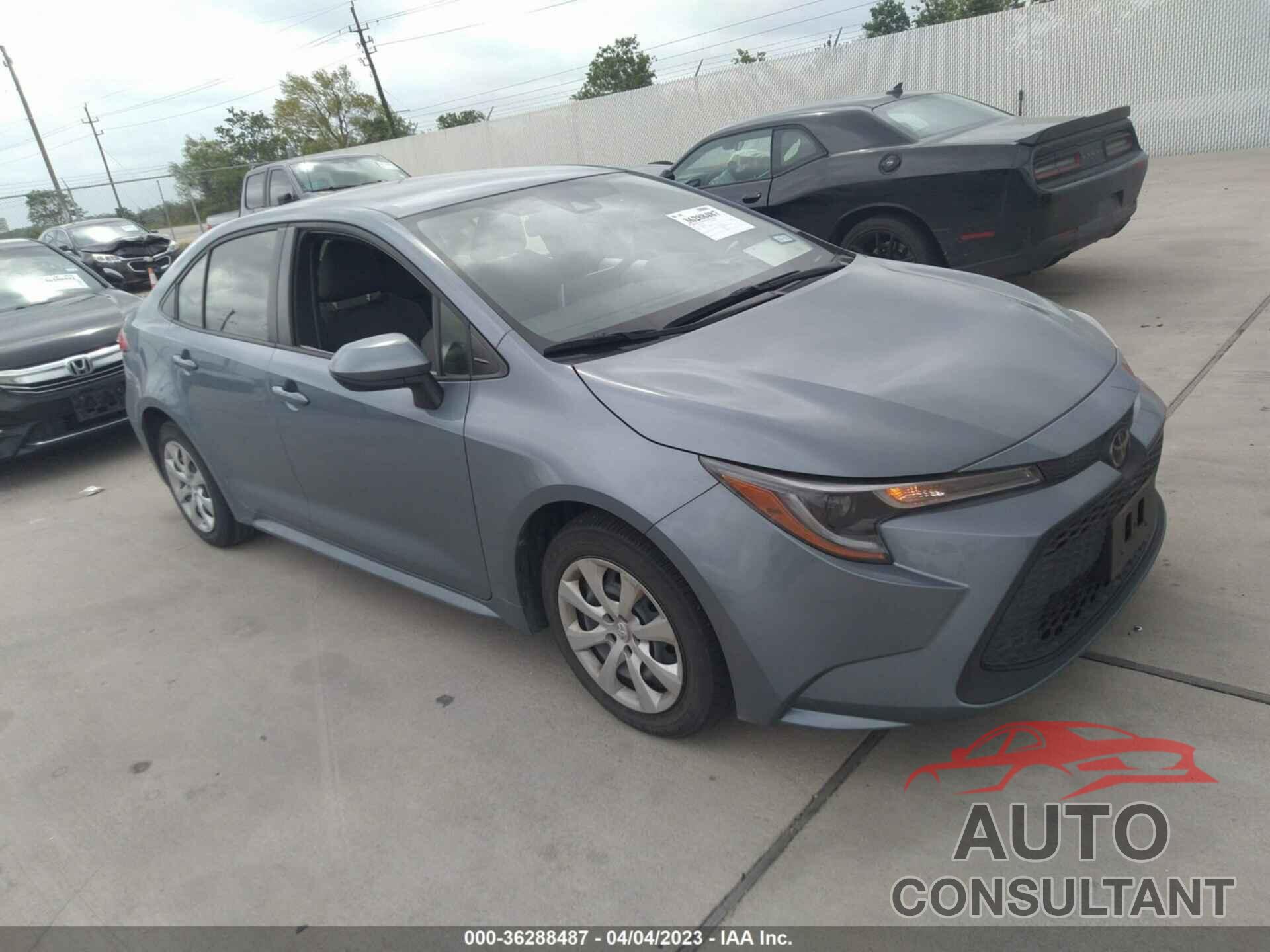 TOYOTA COROLLA 2020 - JTDEPRAE8LJ071929
