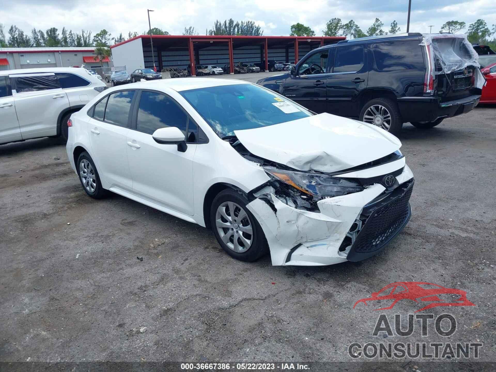 TOYOTA COROLLA 2022 - 5YFEPMAE5NP381716