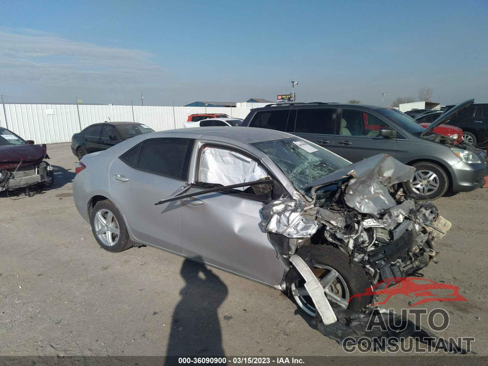 TOYOTA COROLLA 2016 - 5YFBURHEXGP391871