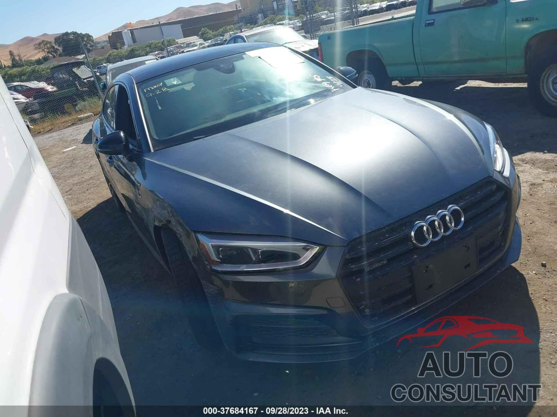 AUDI A5 2019 - WAUENCF58KA049808