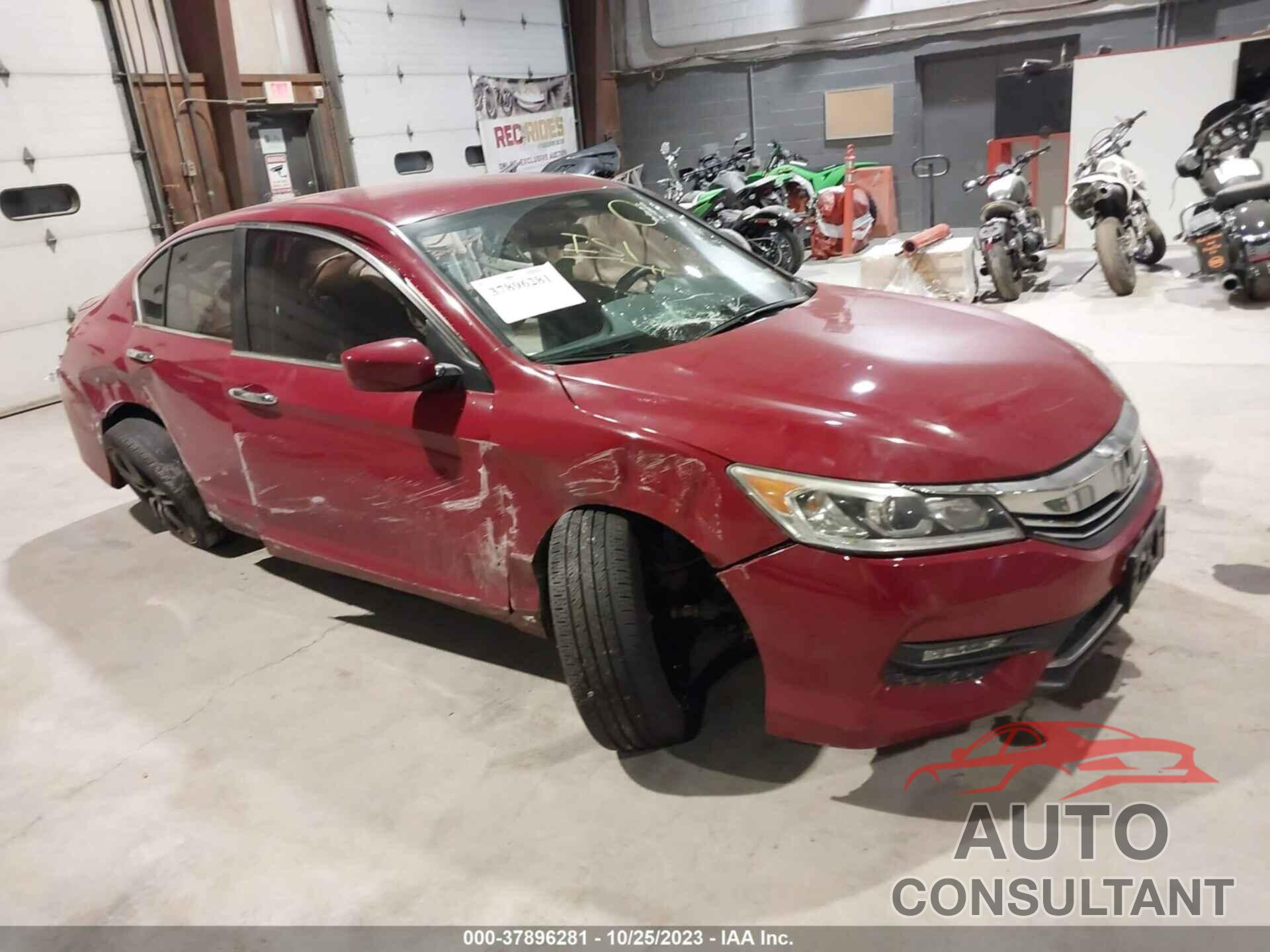 HONDA ACCORD 2016 - 1HGCR2F50GA121215