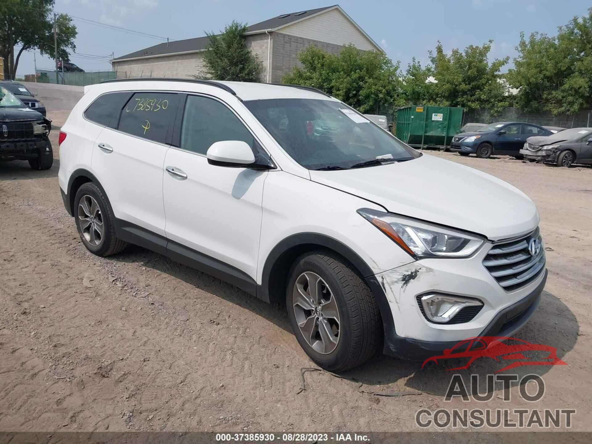 HYUNDAI SANTA FE 2016 - KM8SM4HF5GU160287