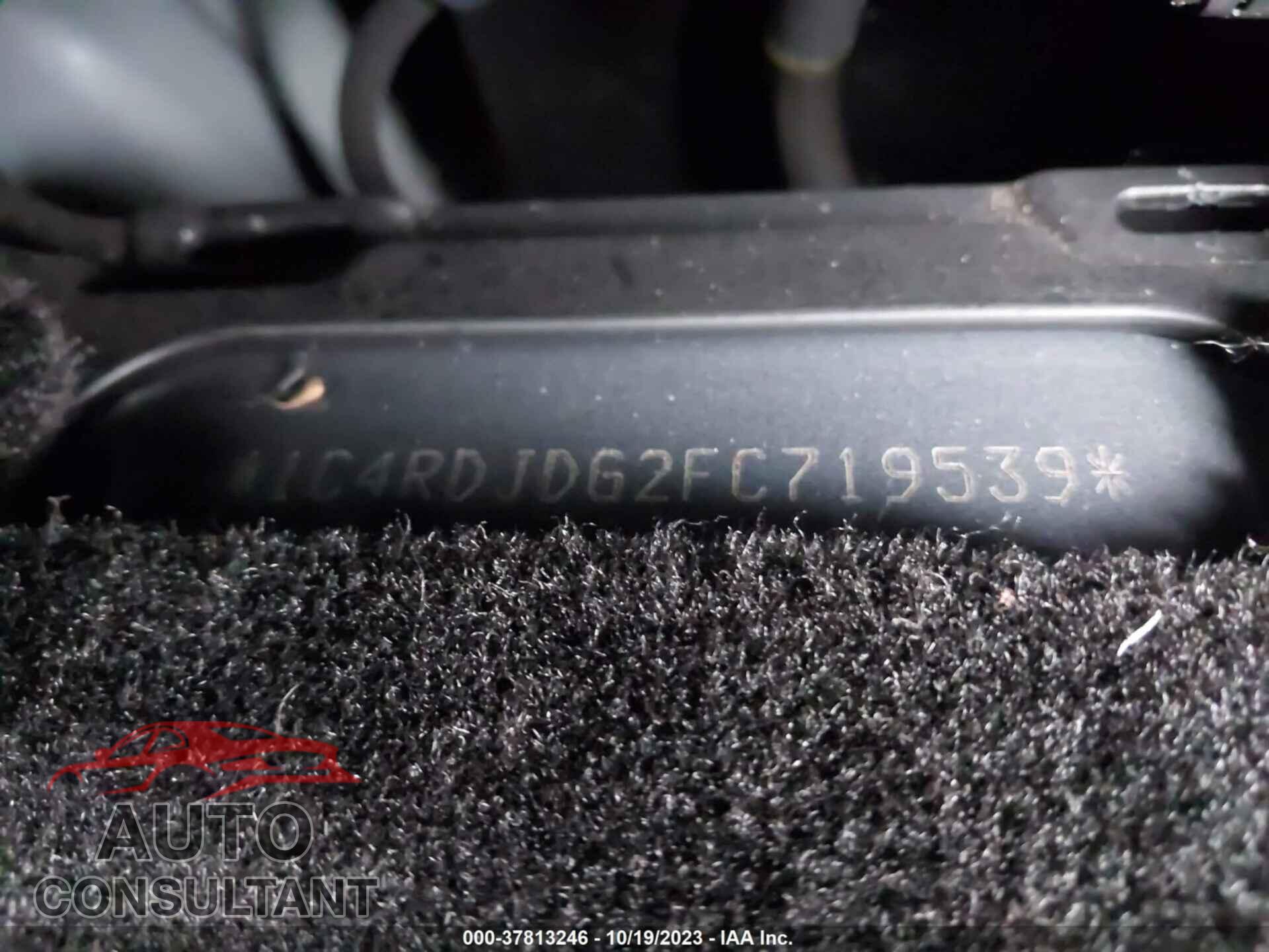 DODGE DURANGO 2015 - 1C4RDJDG2FC719539