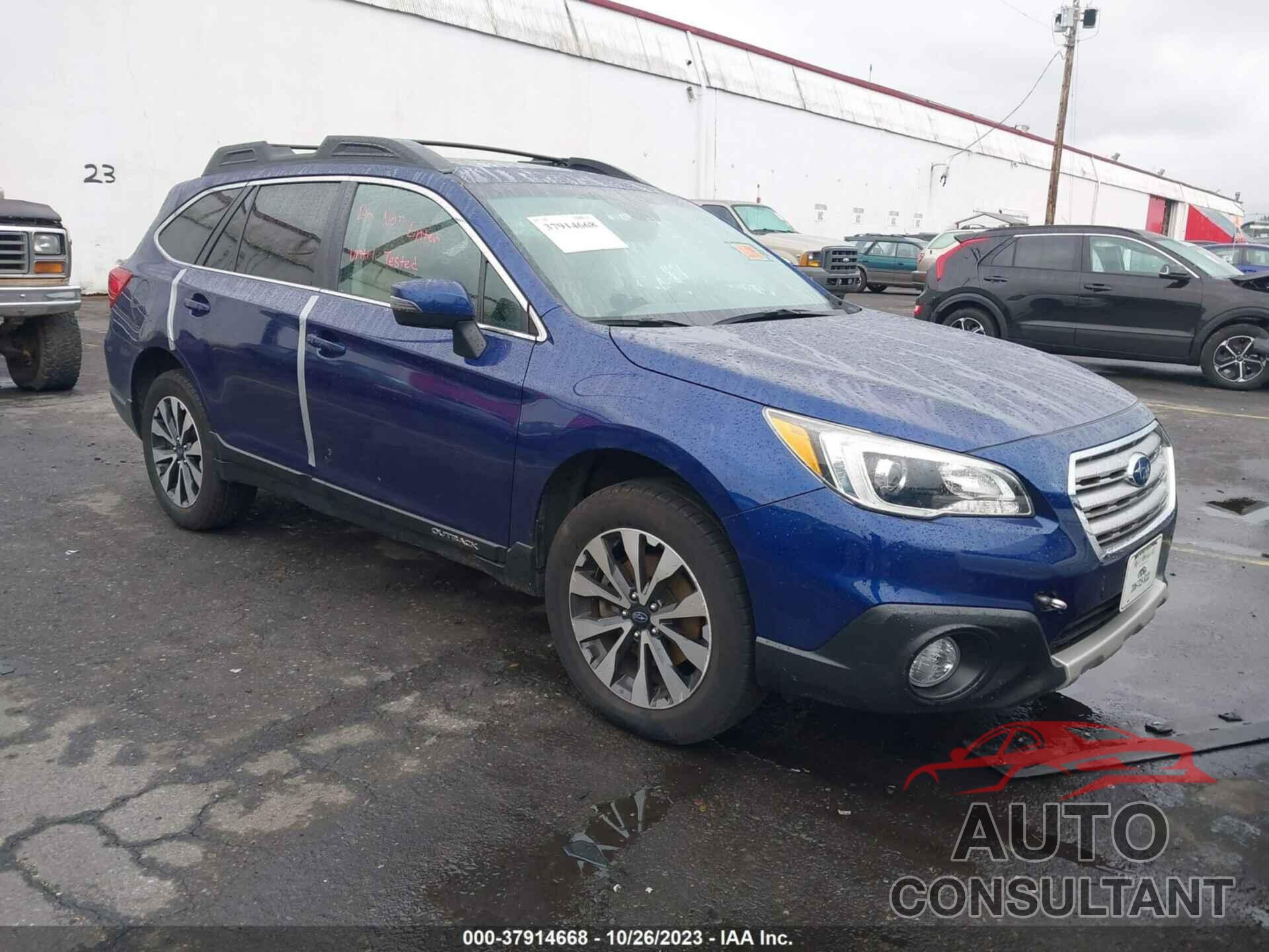 SUBARU OUTBACK 2017 - 4S4BSANC0H3336572