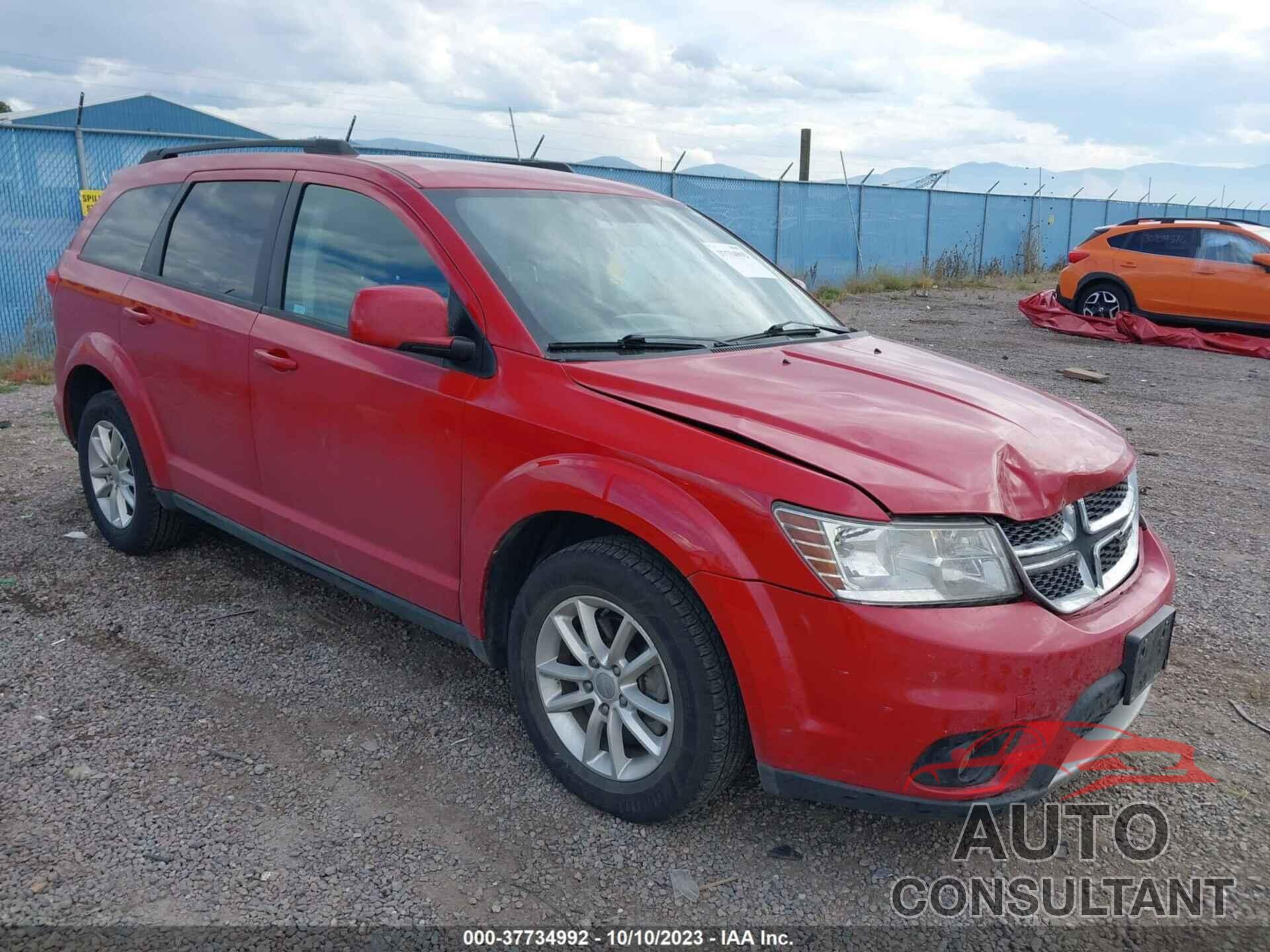 DODGE JOURNEY 2016 - 3C4PDDBG9GT215975
