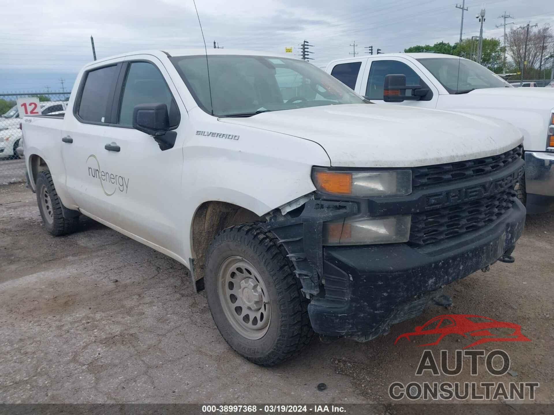 CHEVROLET SILVERADO 2019 - 1GCUYAEF6KZ310441