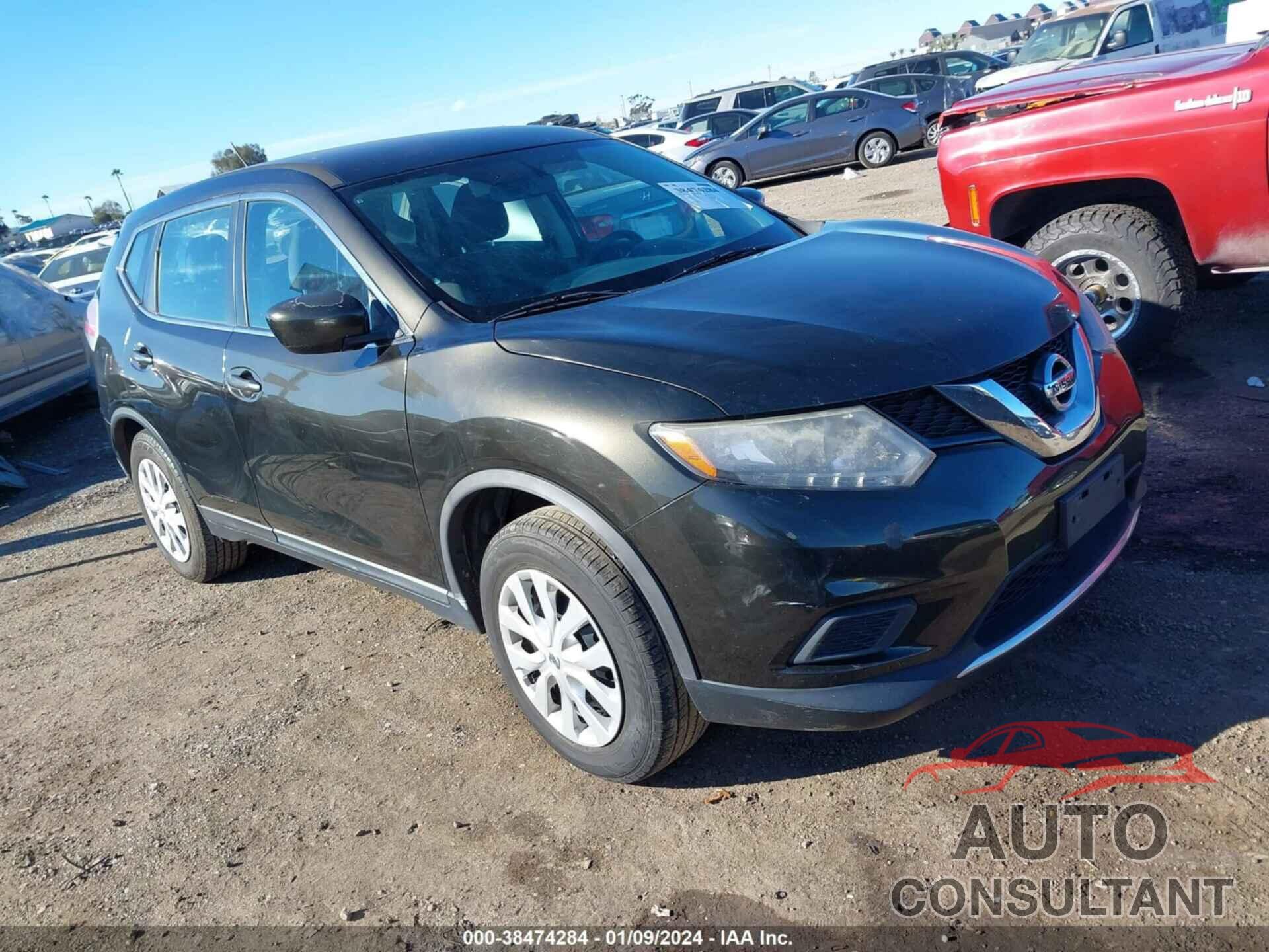 NISSAN ROGUE 2016 - KNMAT2MT9GP668327