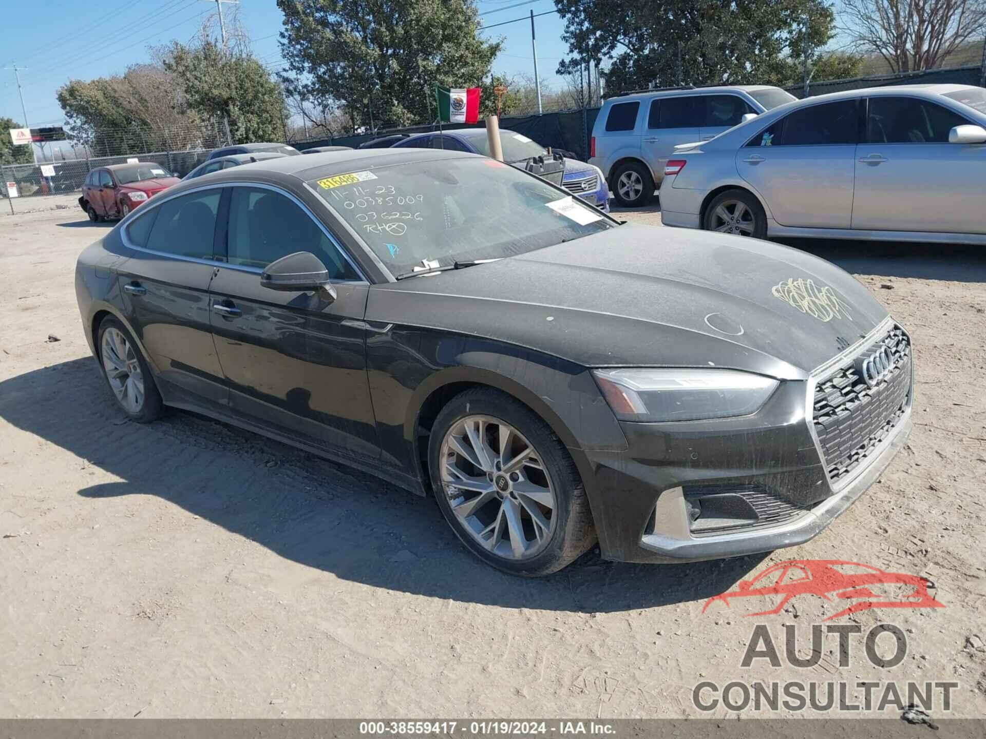 AUDI A5 2023 - WAUCBCF5XPA036226