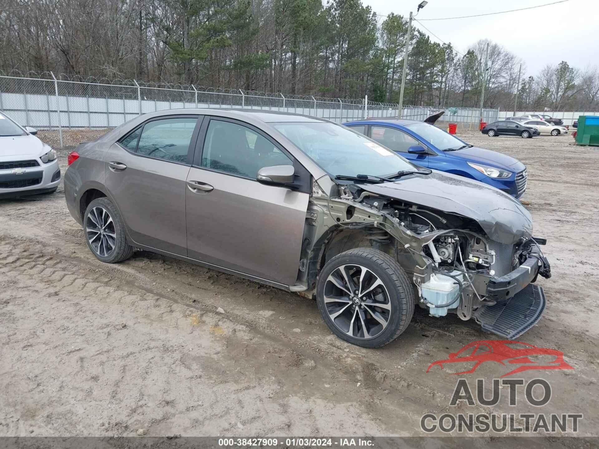 TOYOTA COROLLA 2017 - 2T1BURHE2HC827579