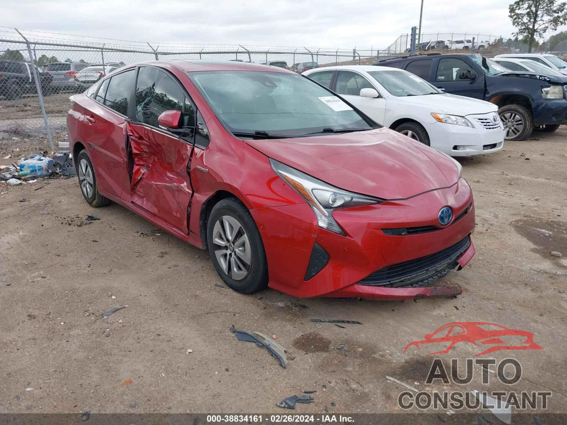 TOYOTA PRIUS 2017 - JTDKARFU4H3536464