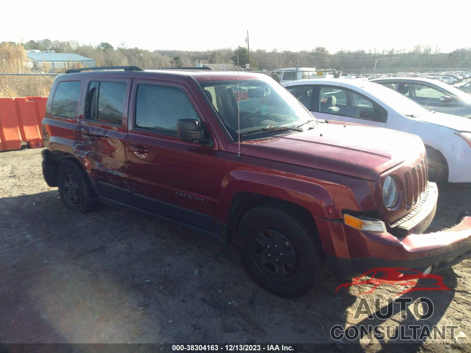 JEEP PATRIOT 2017 - 1C4NJPBA9HD207332