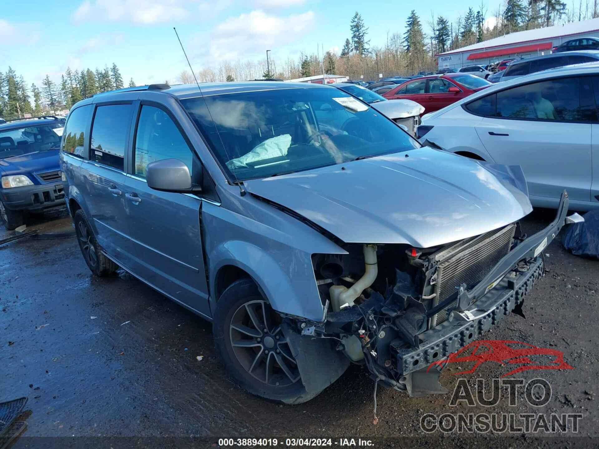 DODGE GRAND CARAVAN 2017 - 2C4RDGCG8HR573565