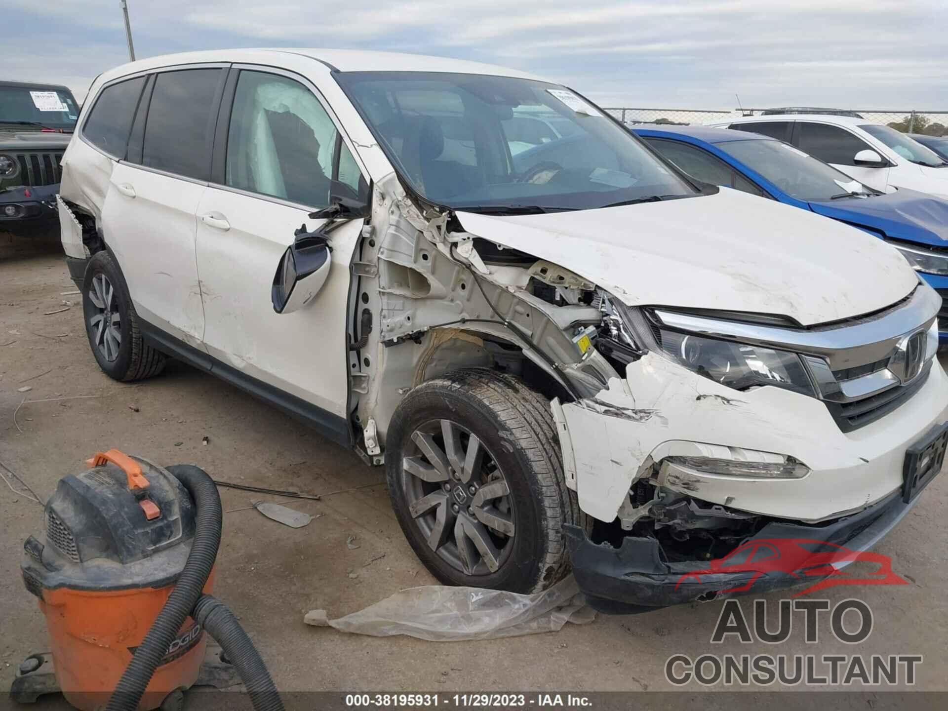 HONDA PILOT 2019 - 5FNYF6H37KB050420