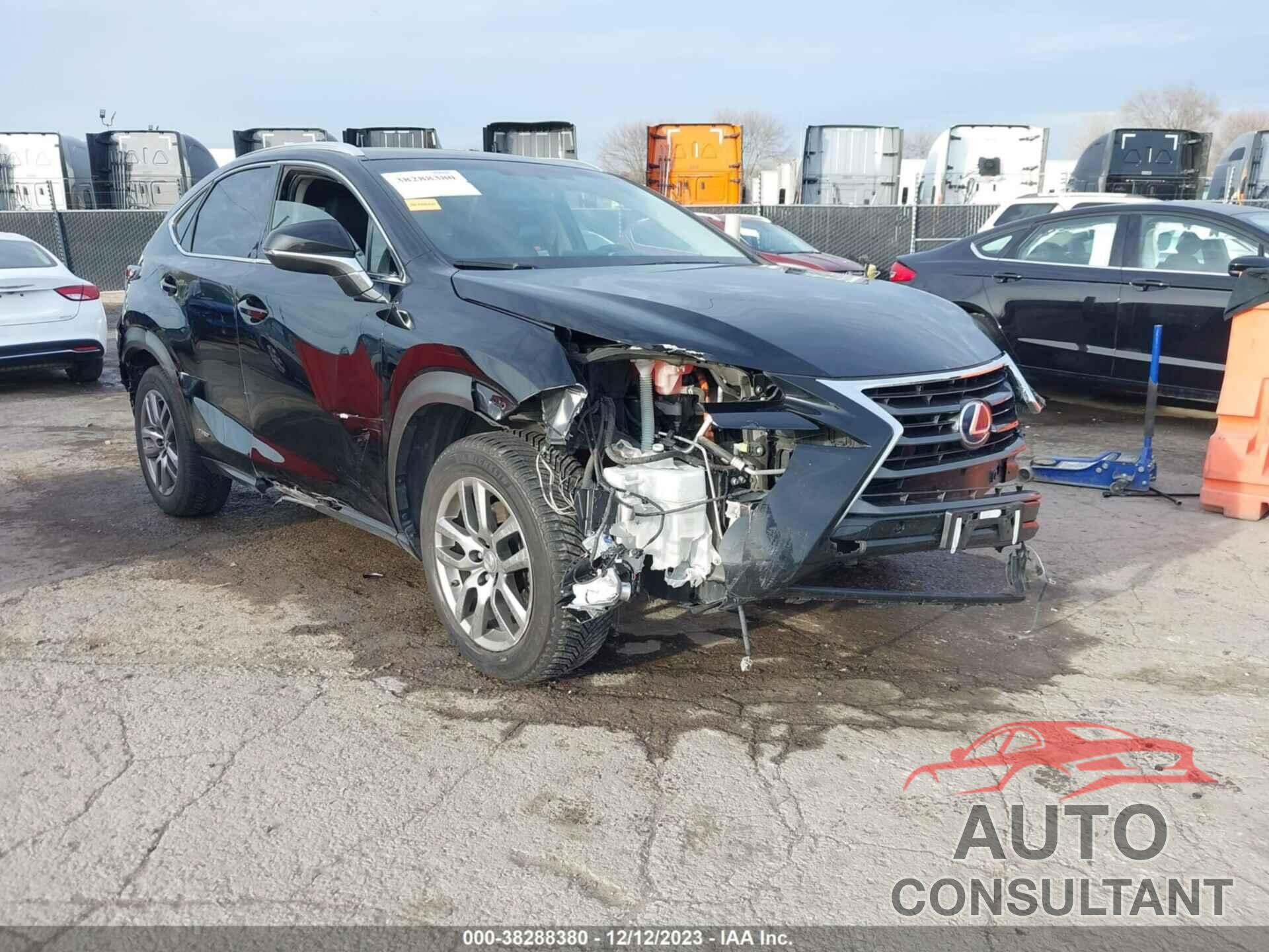 LEXUS NX 300H 2016 - JTJBJRBZ1G2033896