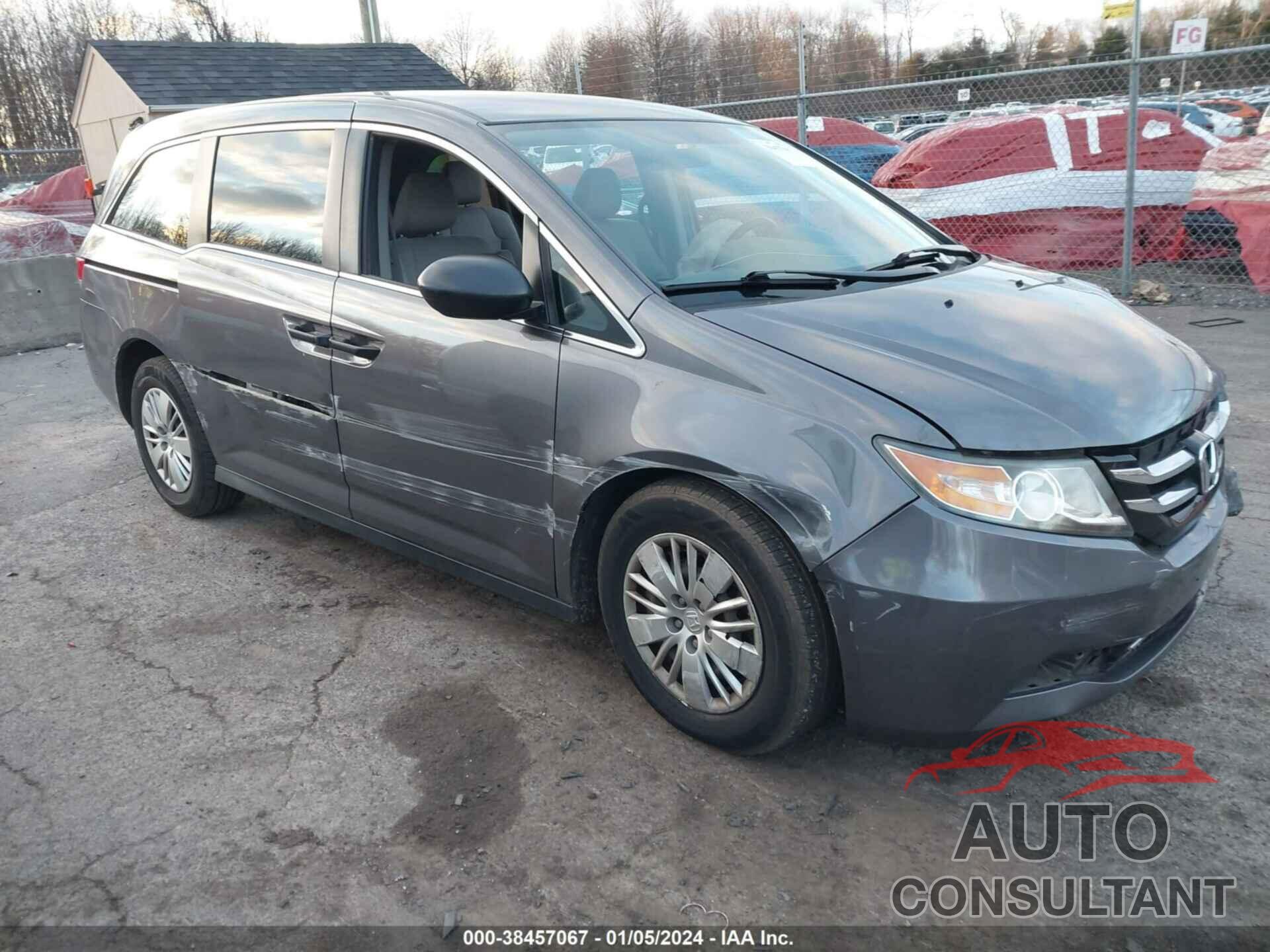 HONDA ODYSSEY 2015 - 5FNRL5H27FB067187