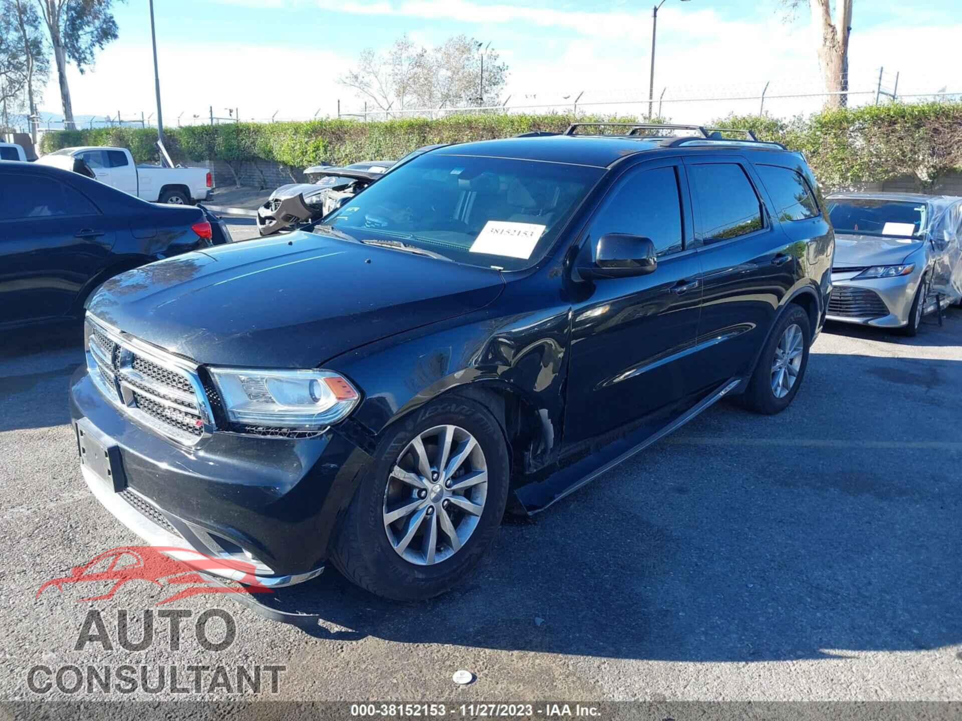 DODGE DURANGO 2016 - 1C4RDHAG9GC346661