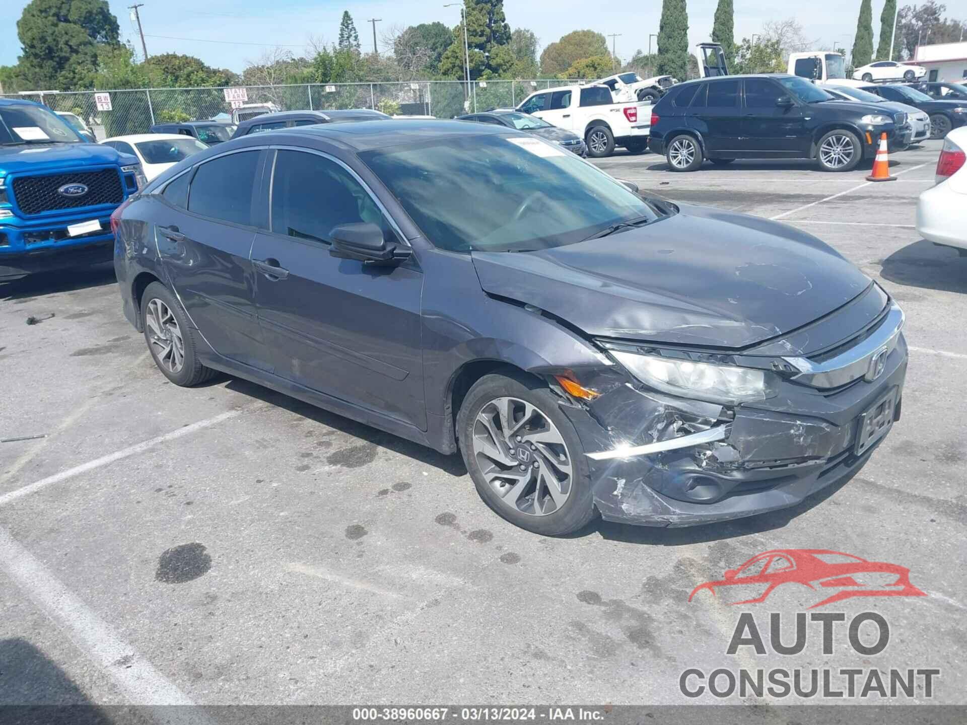 HONDA CIVIC SEDAN 2016 - 19XFC2F74GE239800