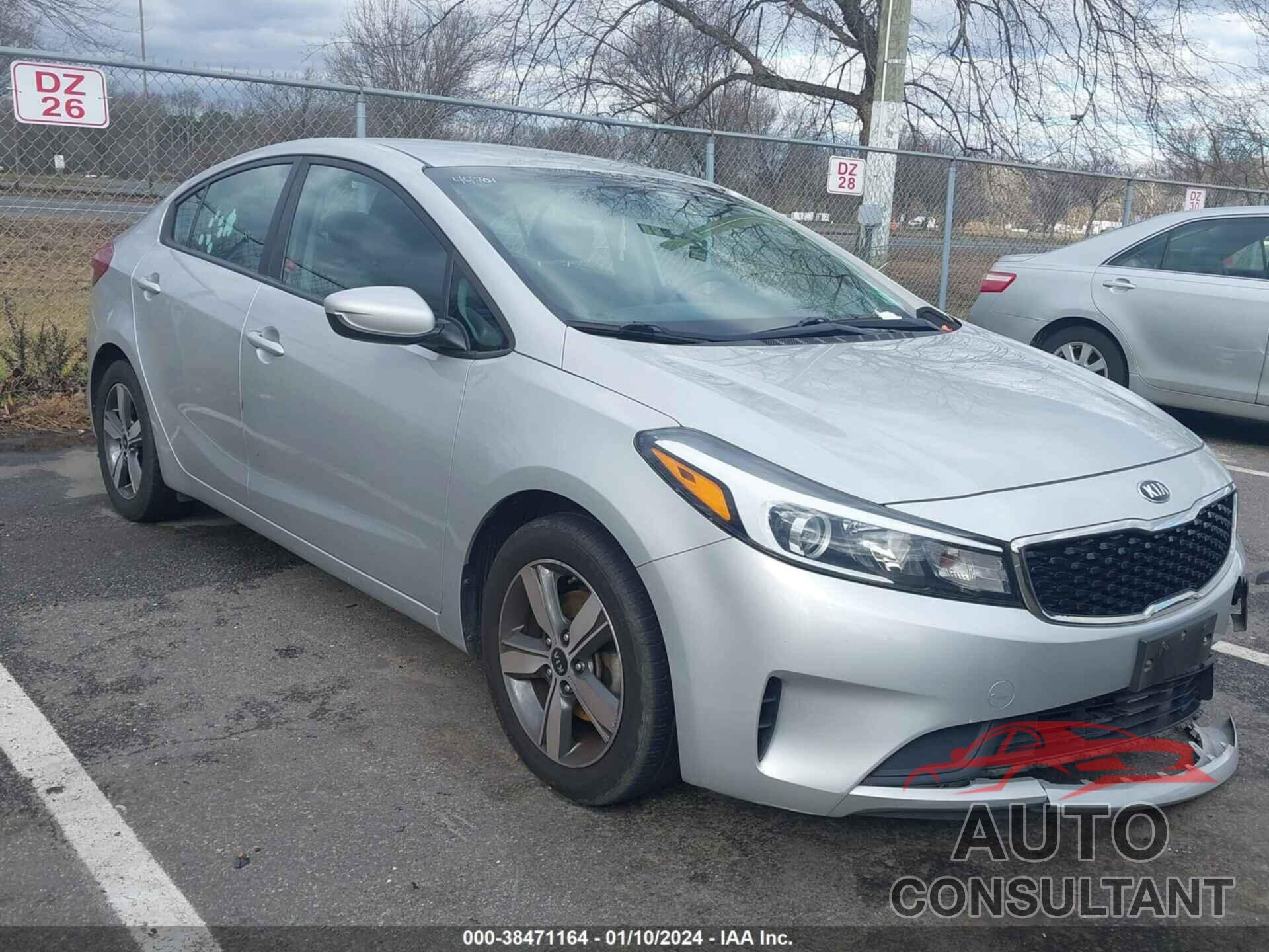 KIA FORTE 2018 - 3KPFL4A72JE244701