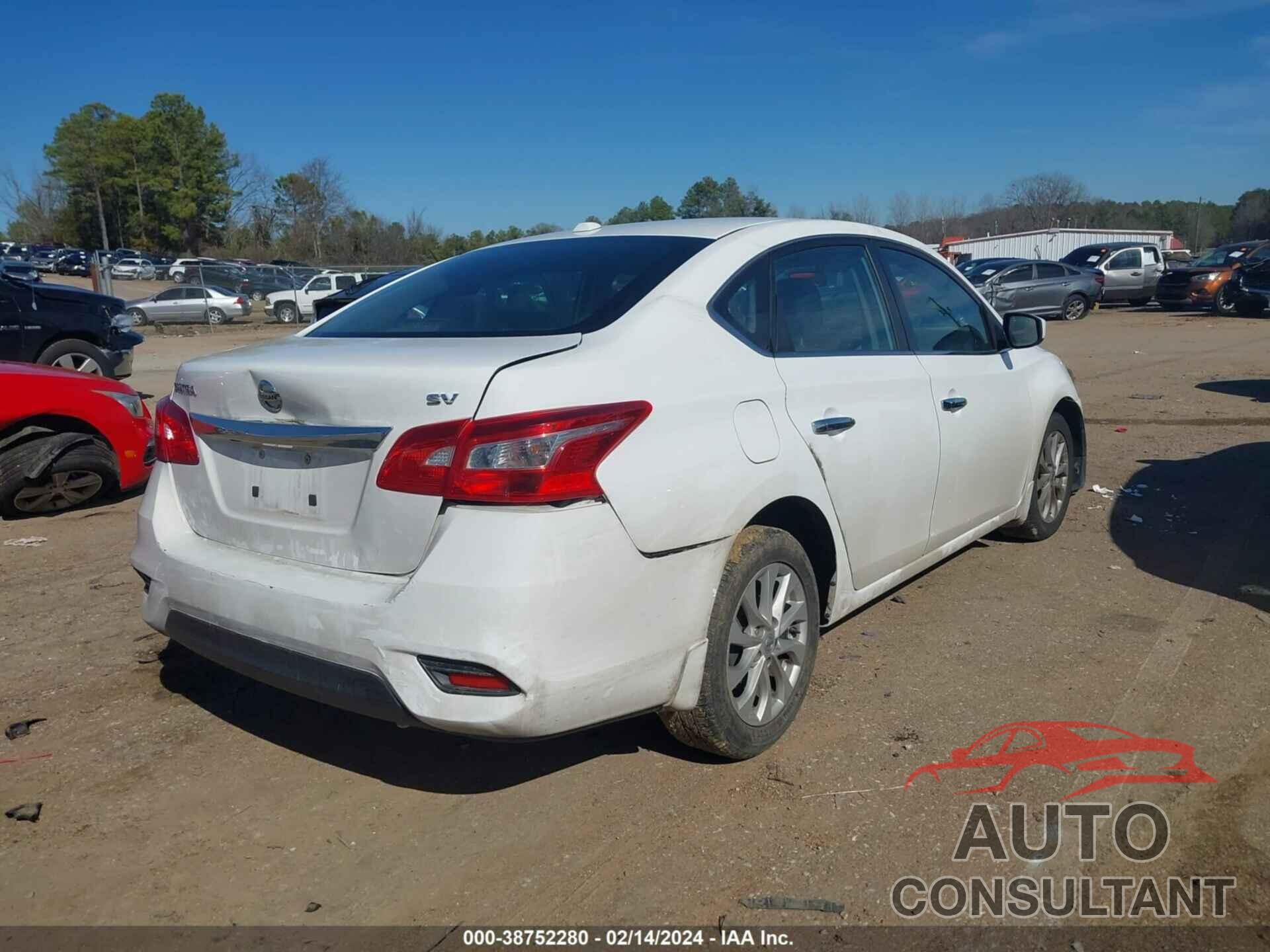 NISSAN SENTRA 2019 - 3N1AB7AP4KY265485