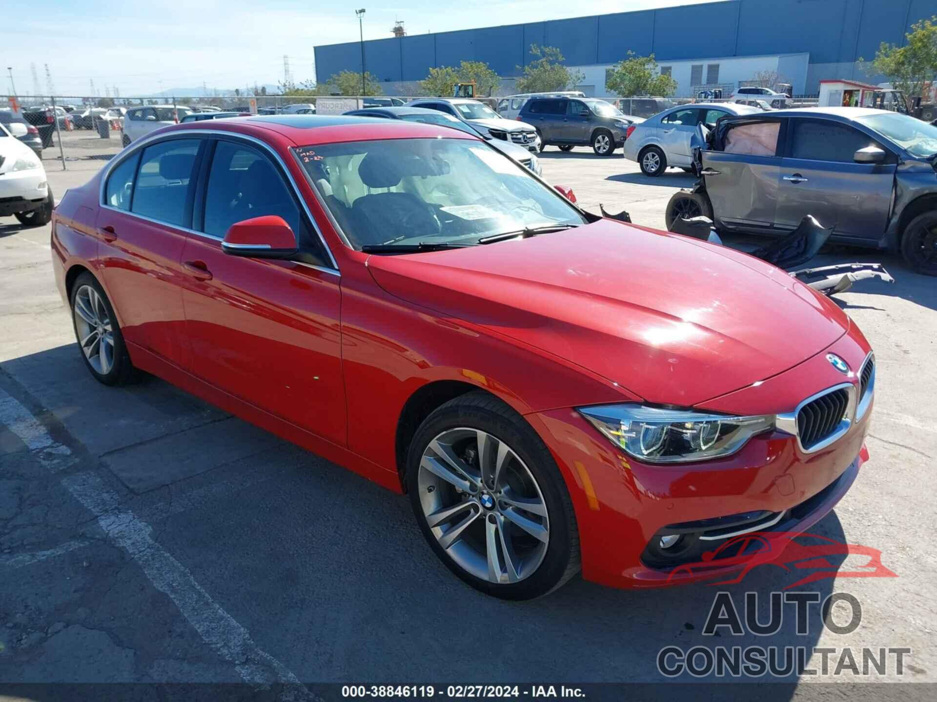 BMW 330I 2017 - WBA8B9G56HNU09523