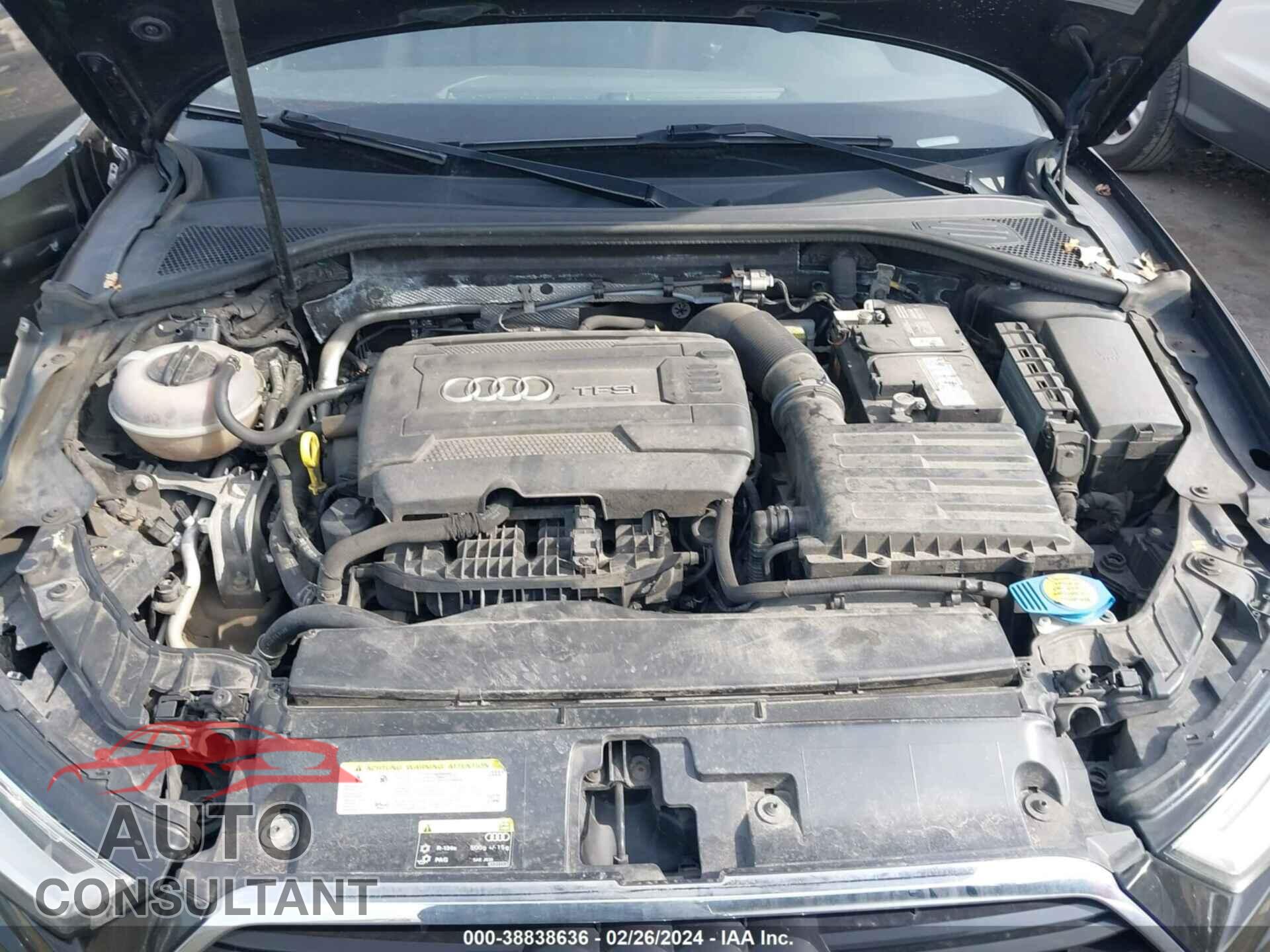 AUDI A3 2017 - WAUB8GFF7H1026166