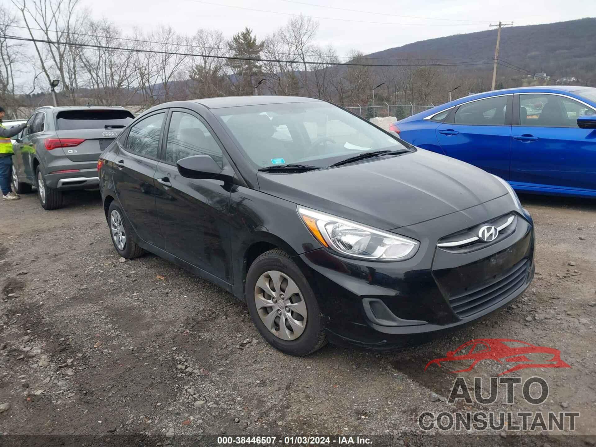 HYUNDAI ACCENT 2016 - KMHCT4AE6GU134676