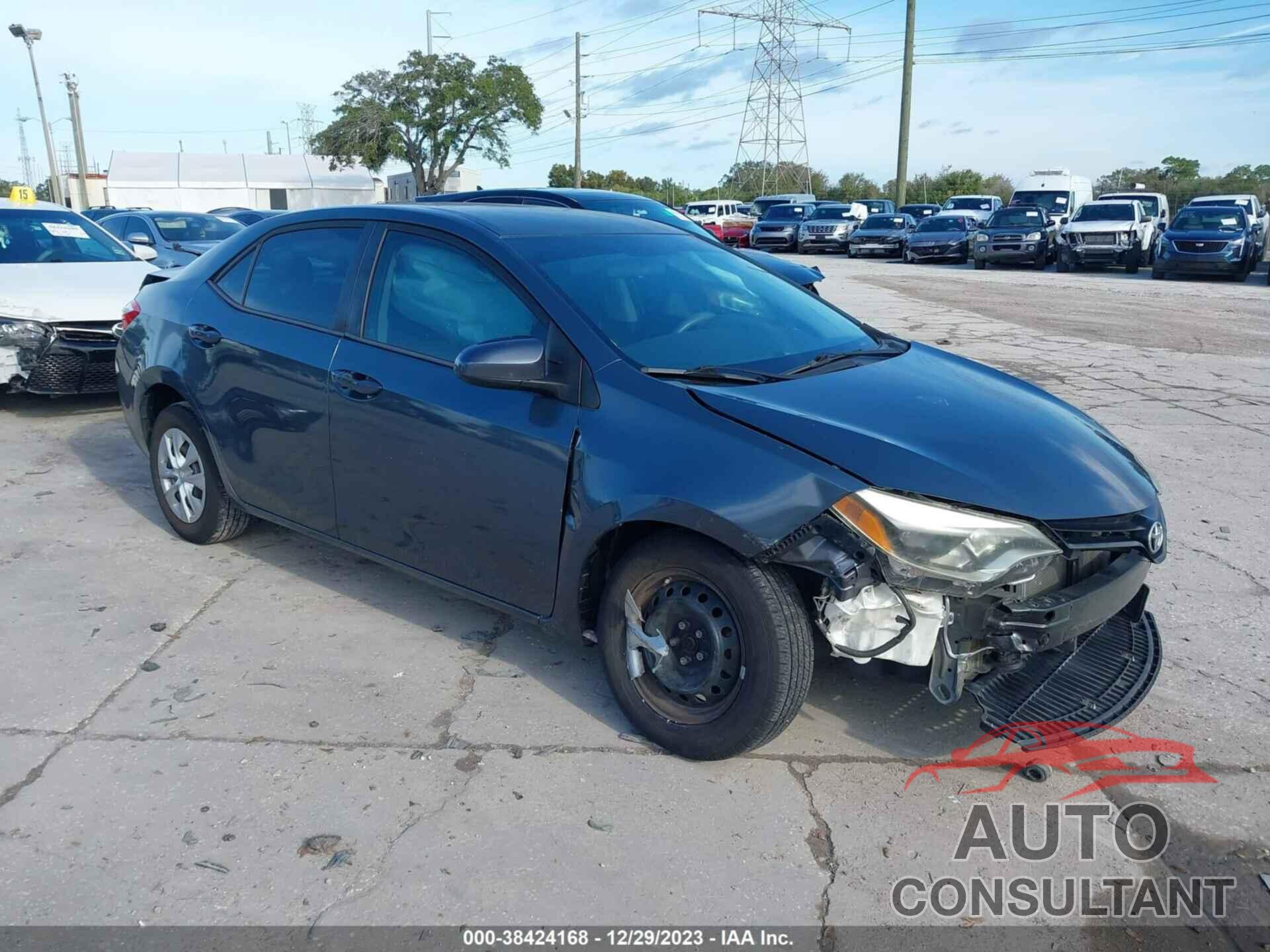 TOYOTA COROLLA 2016 - 5YFBURHE8GP371912