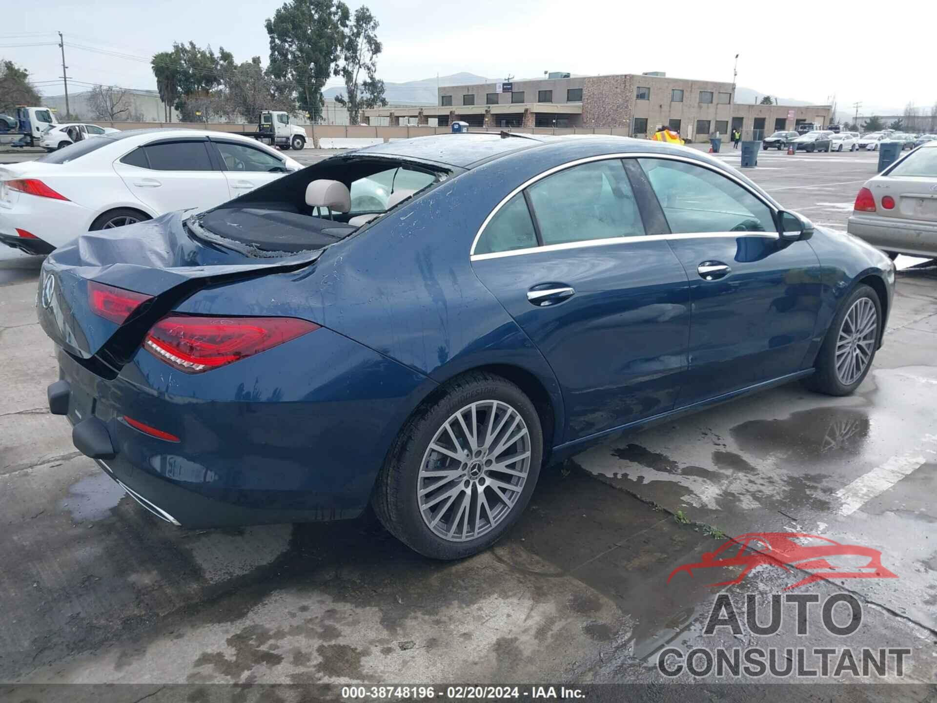 MERCEDES-BENZ CLA 250 COUPE 2022 - W1K5J4GB2NN249529