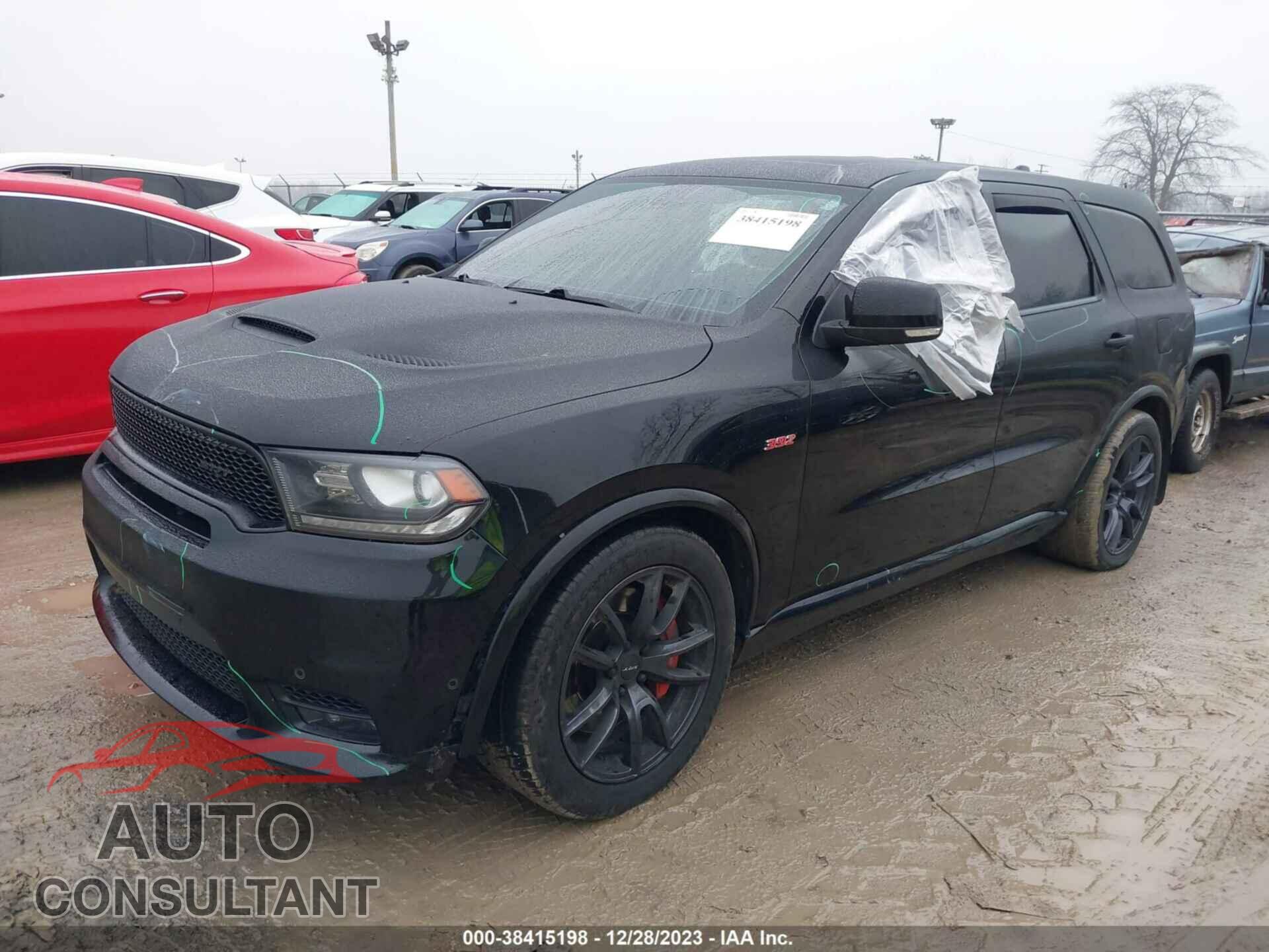 DODGE DURANGO 2018 - 1C4SDJGJ7JC444557