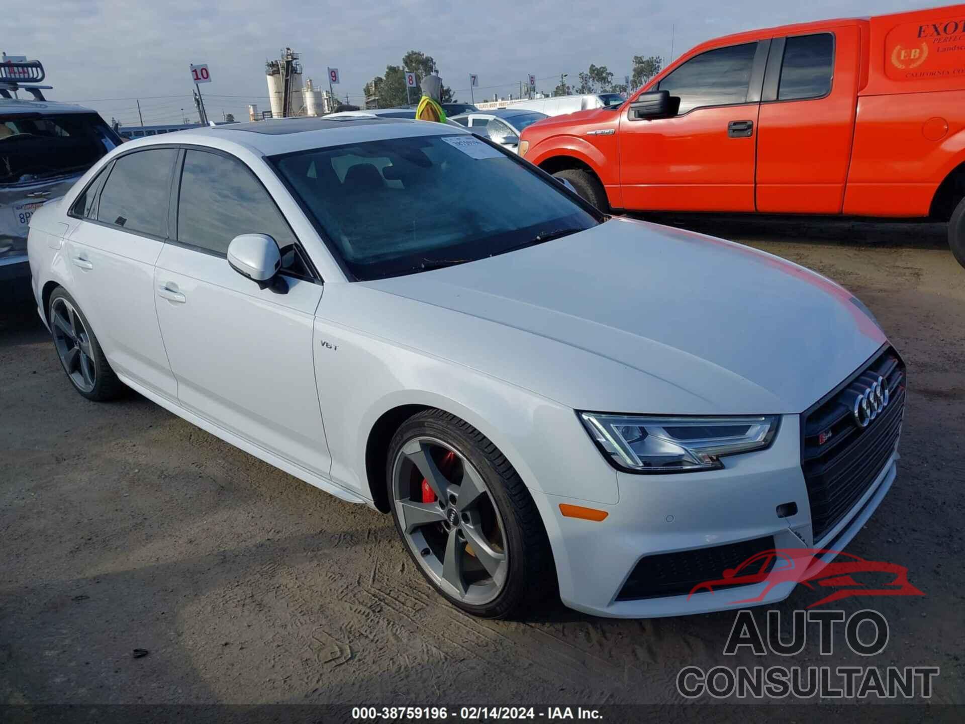 AUDI S4 2018 - WAUB4AF44JA124438