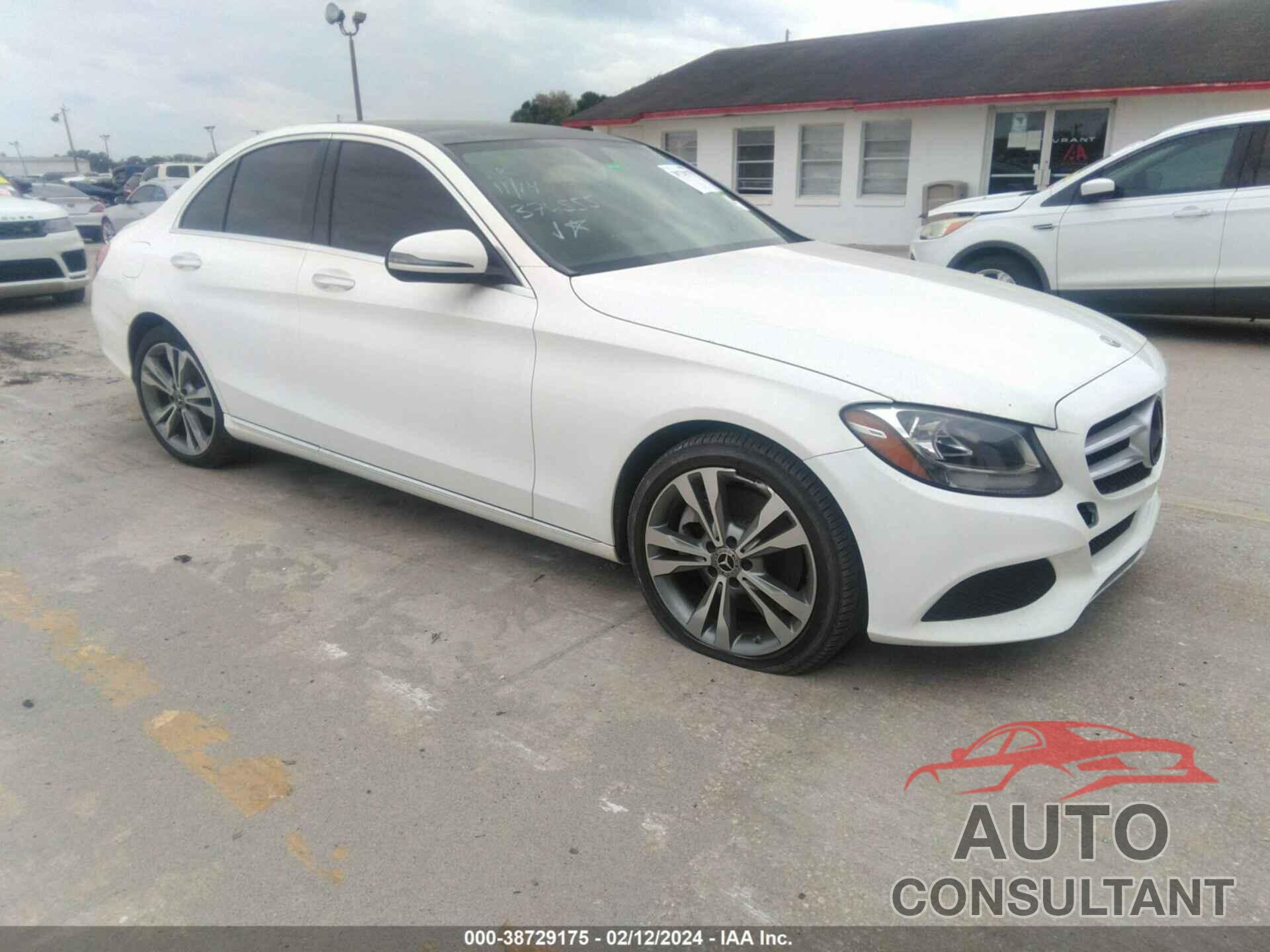 MERCEDES-BENZ C 300 2018 - WDDWF4JB0JR376555