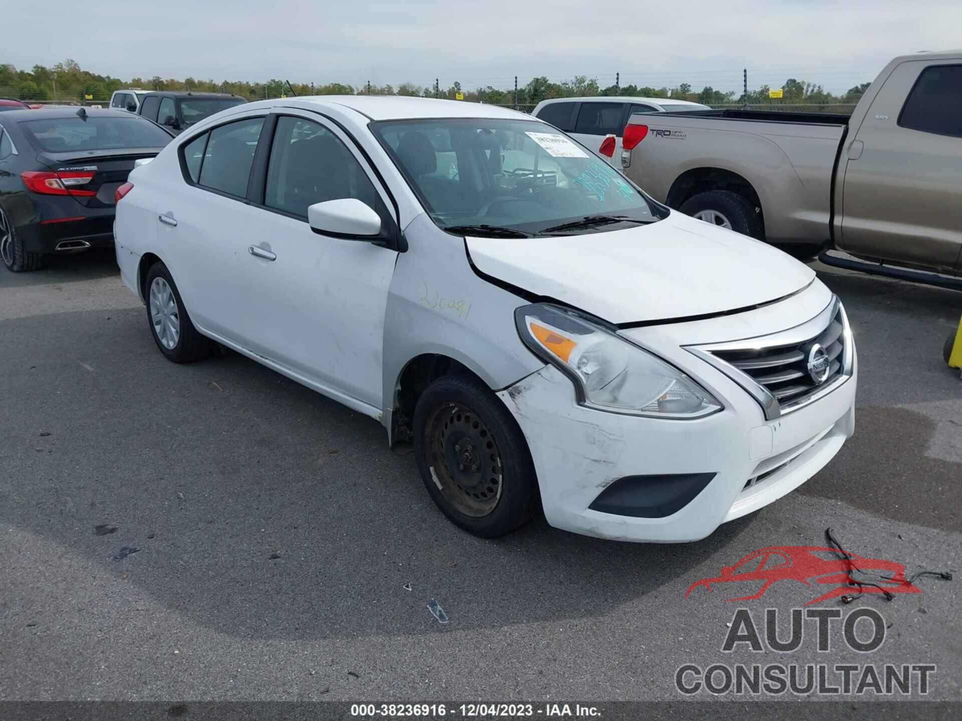 NISSAN VERSA 2016 - 3N1CN7AP9GL862863