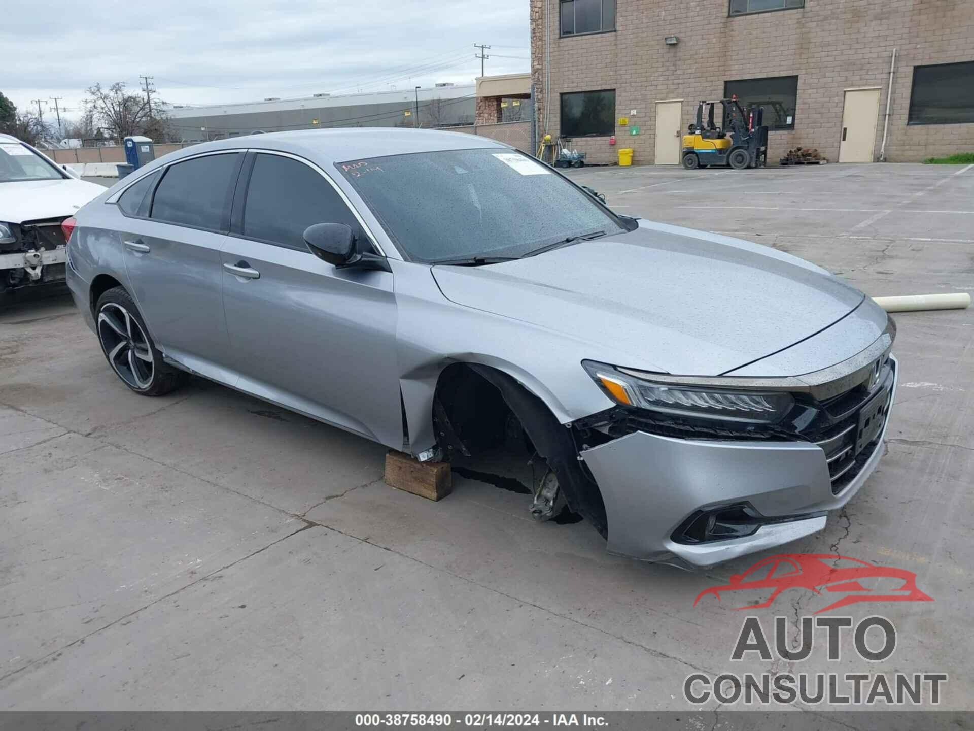 HONDA ACCORD 2022 - 1HGCV1F41NA028732