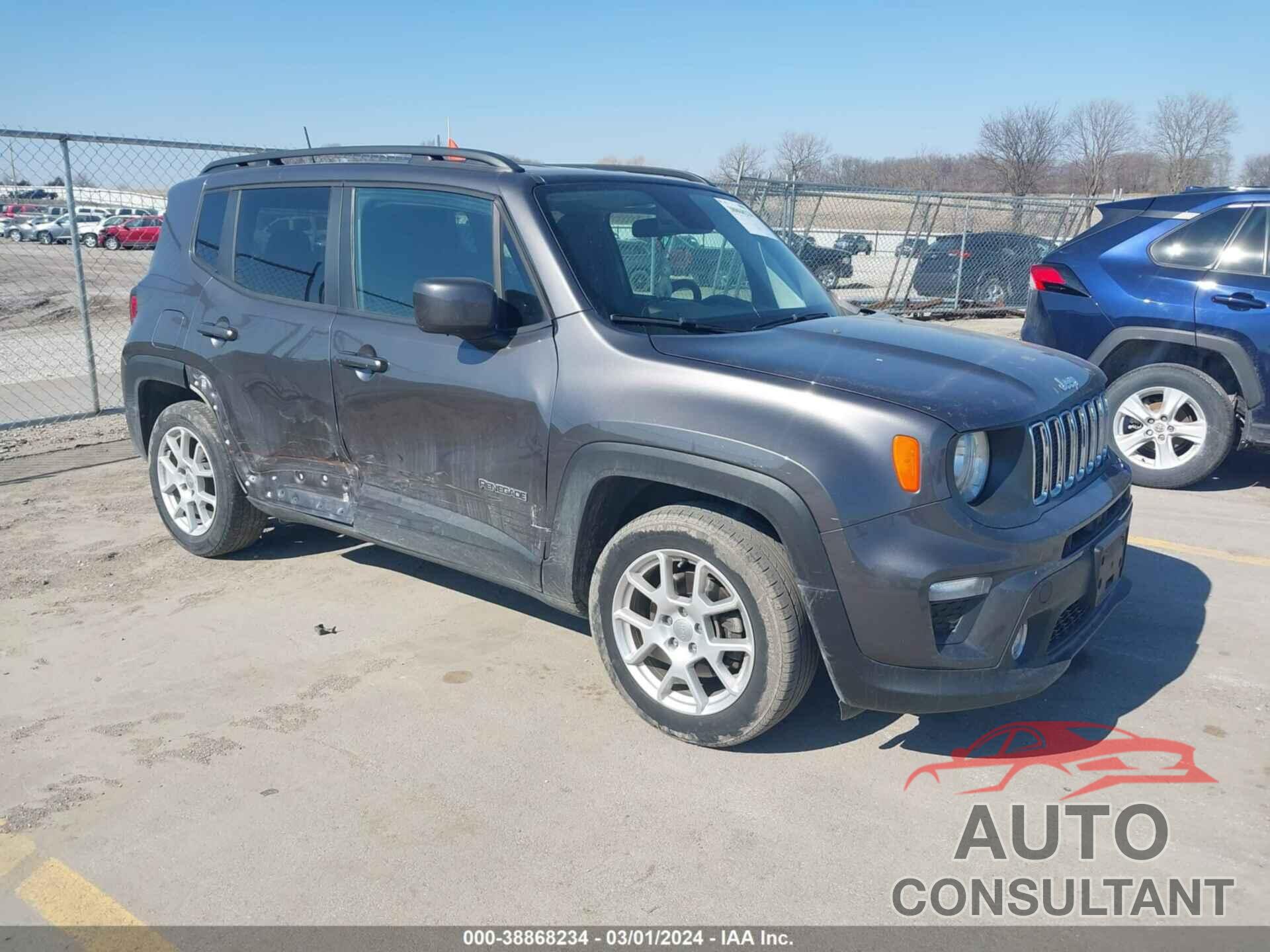 JEEP RENEGADE 2019 - ZACNJABB6KPK00625