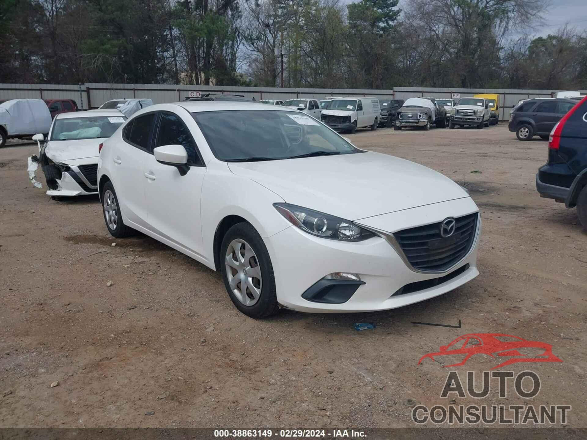 MAZDA MAZDA3 2016 - 3MZBM1T70GM322122