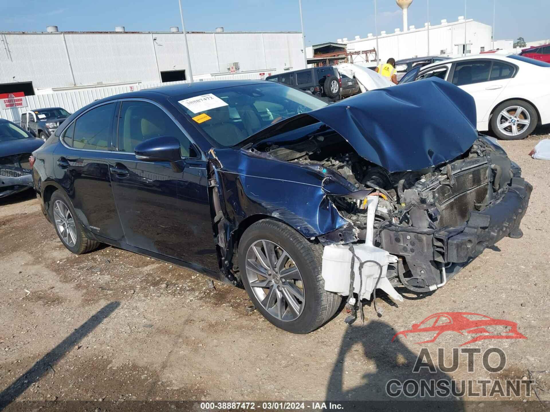LEXUS ES 300H 2016 - JTHBW1GG7G2118866