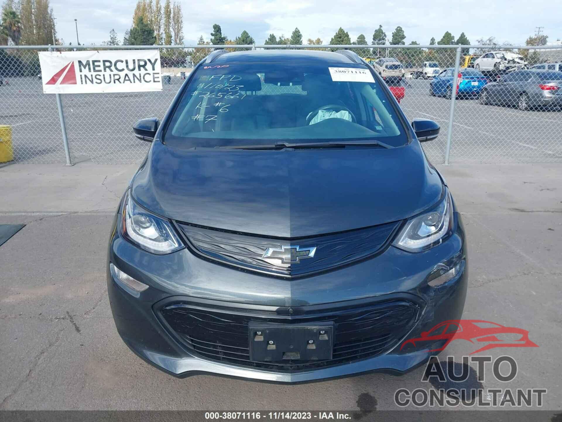 CHEVROLET BOLT EV 2020 - 1G1FZ6S02L4147846