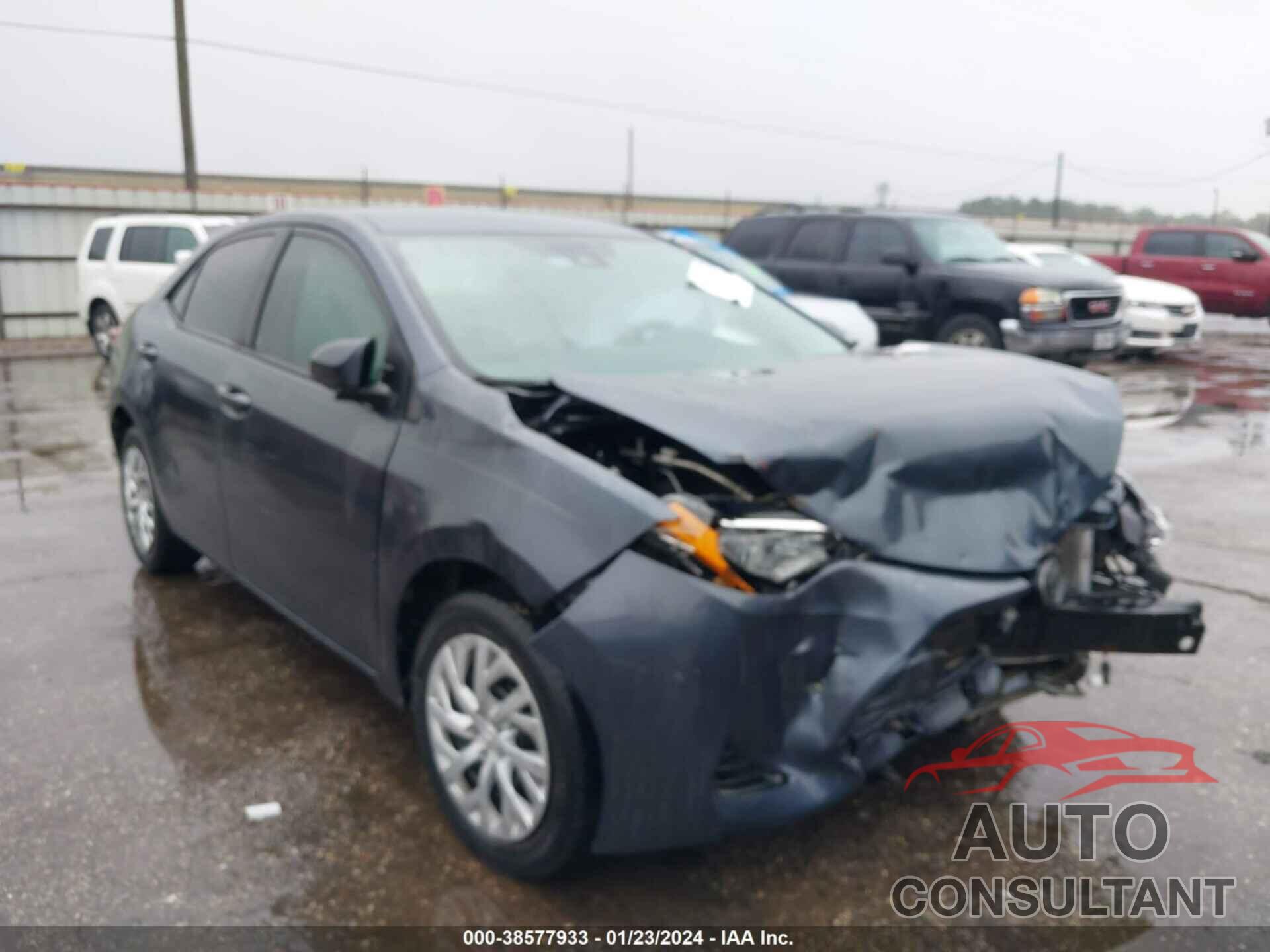 TOYOTA COROLLA 2019 - 5YFBURHE8KP857645