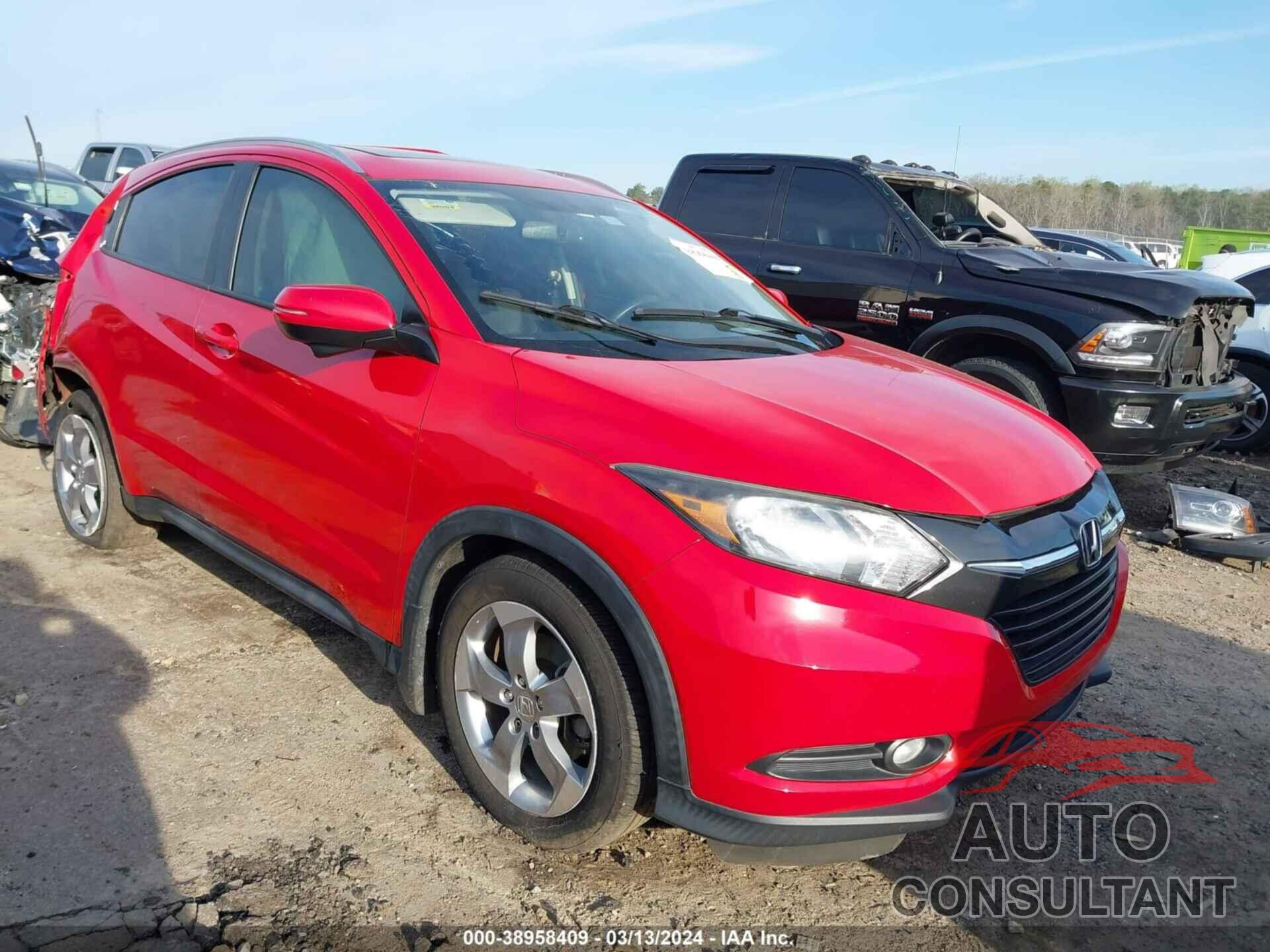 HONDA HR-V 2017 - 3CZRU5H76HM715619