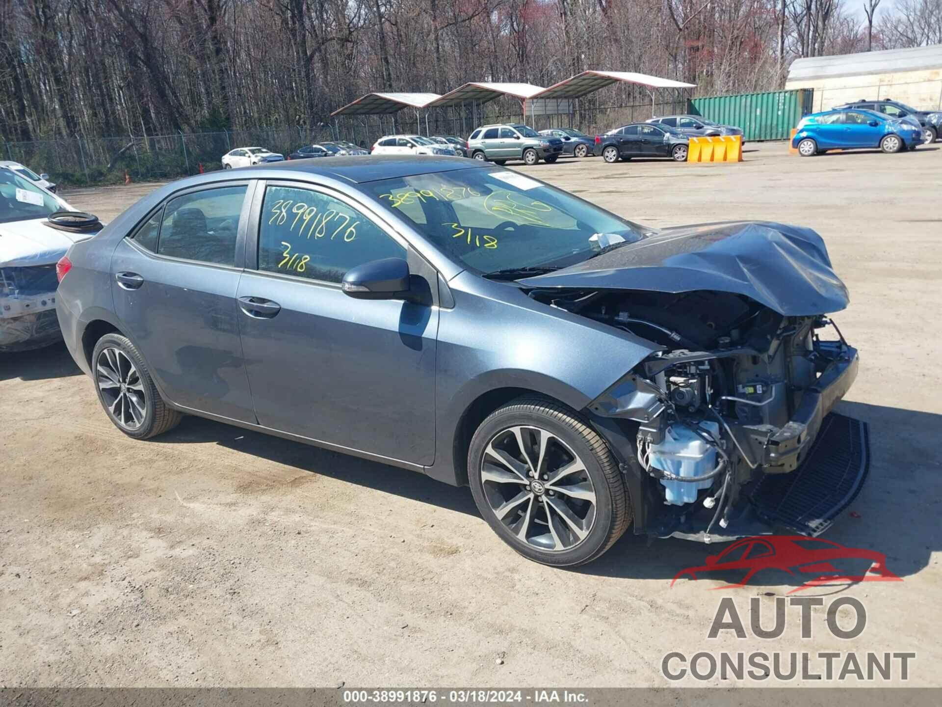 TOYOTA COROLLA 2018 - 2T1BURHE4JC114821