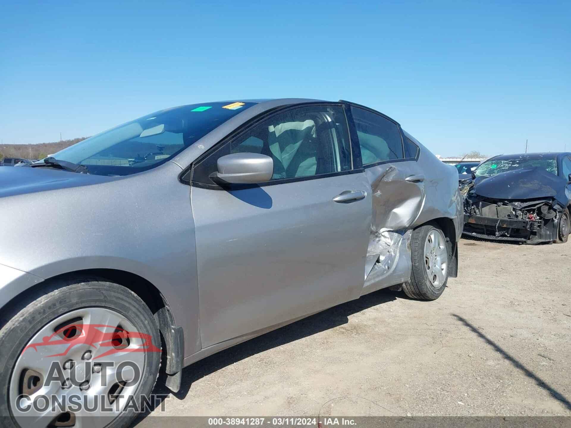 DODGE DART 2016 - 1C3CDFAA3GD644210