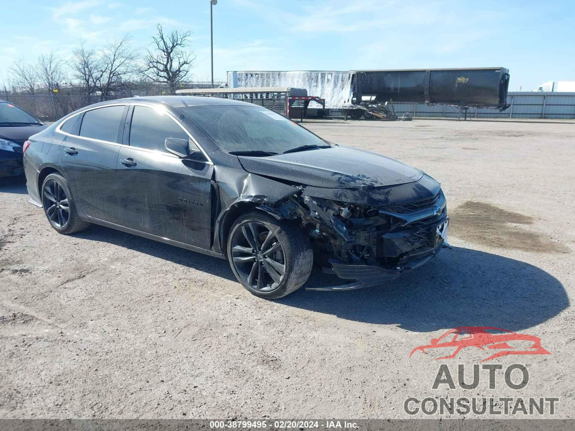 CHEVROLET MALIBU 2020 - 1G1ZD5ST7LF123224