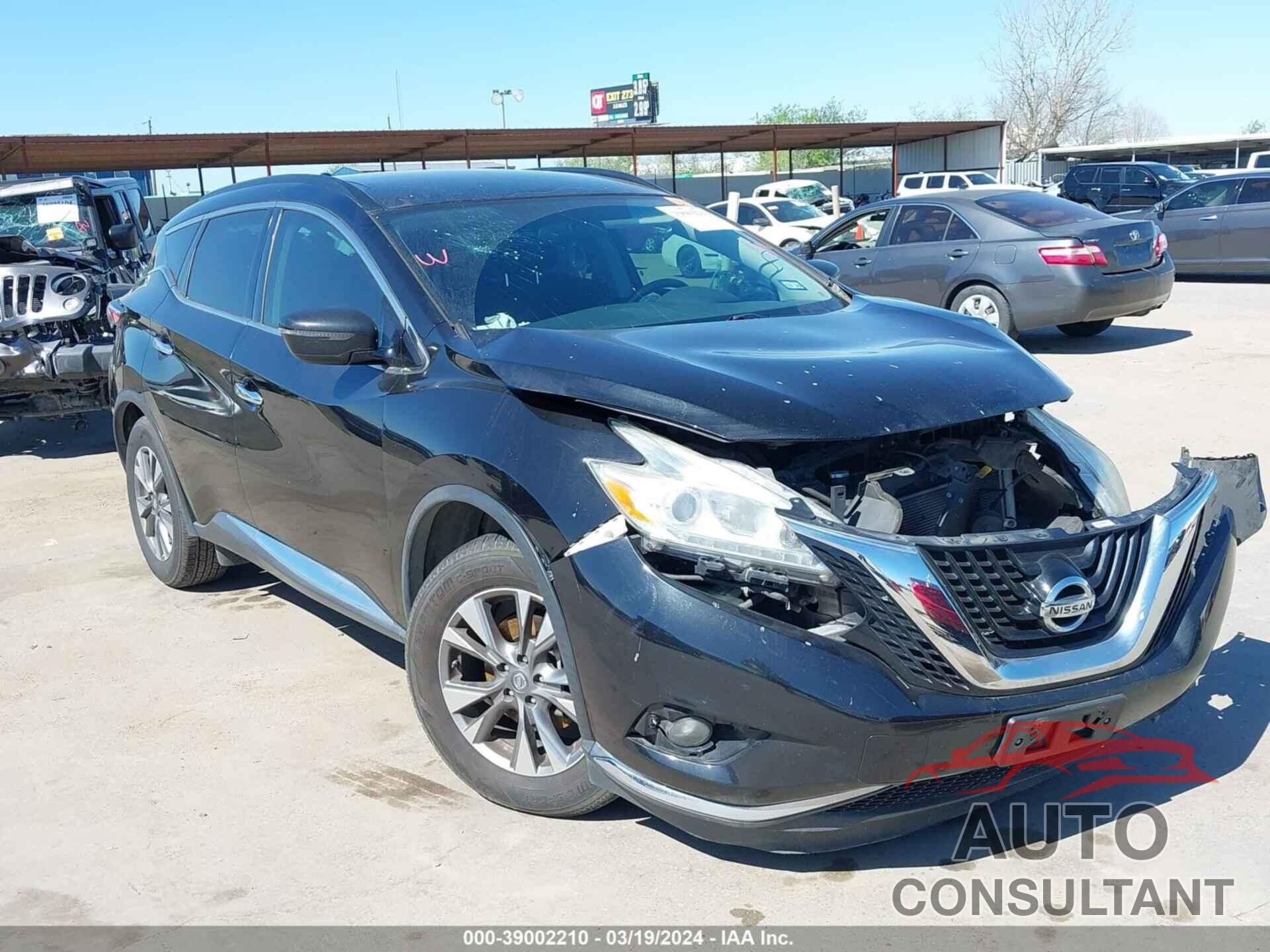 NISSAN MURANO 2017 - 5N1AZ2MH4HN118357