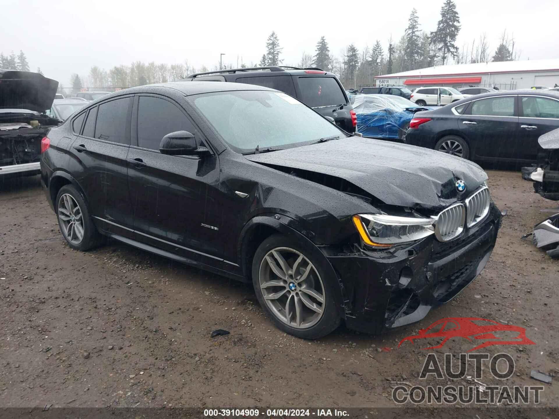 BMW X4 2016 - 5UXXW5C55G0N92456