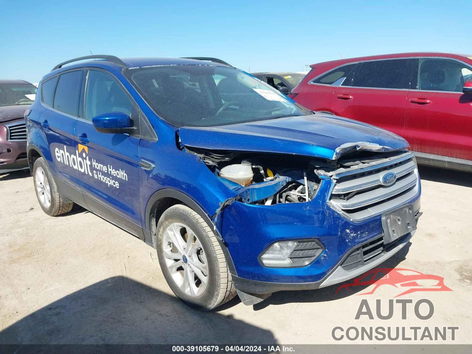 FORD ESCAPE 2018 - 1FMCU0GDXJUA75403