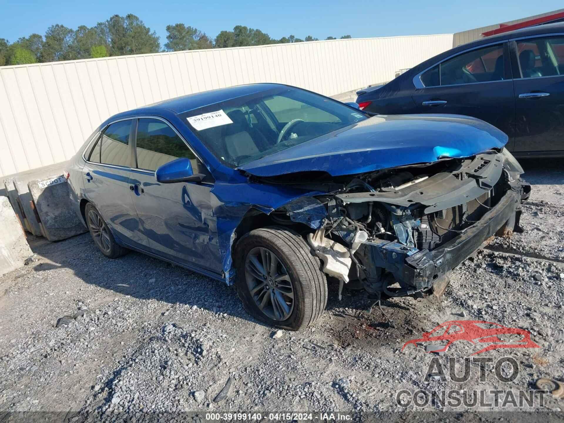 TOYOTA CAMRY 2017 - 4T1BF1FK1HU675247