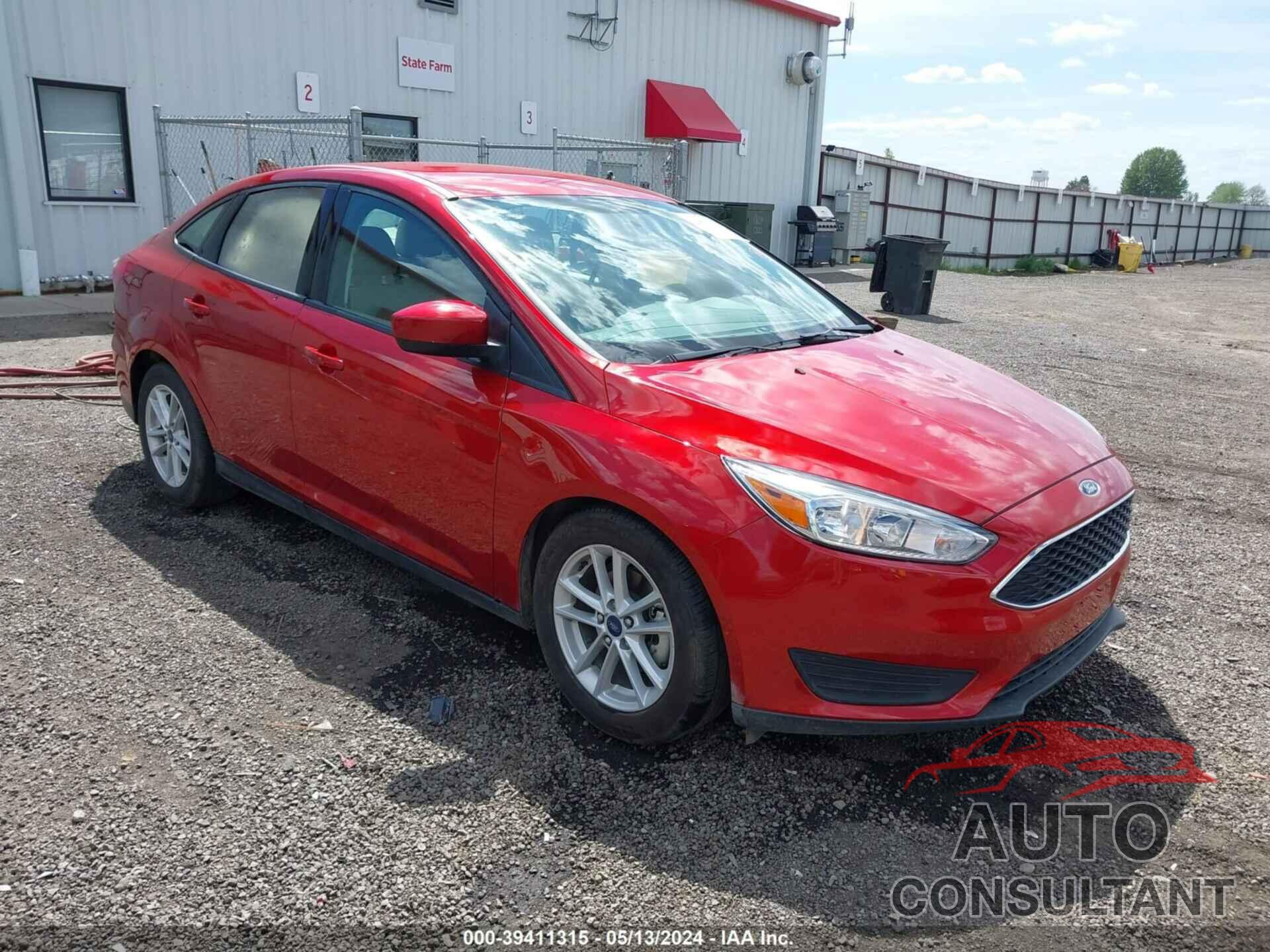 FORD FOCUS 2018 - 1FADP3FE3JL304513