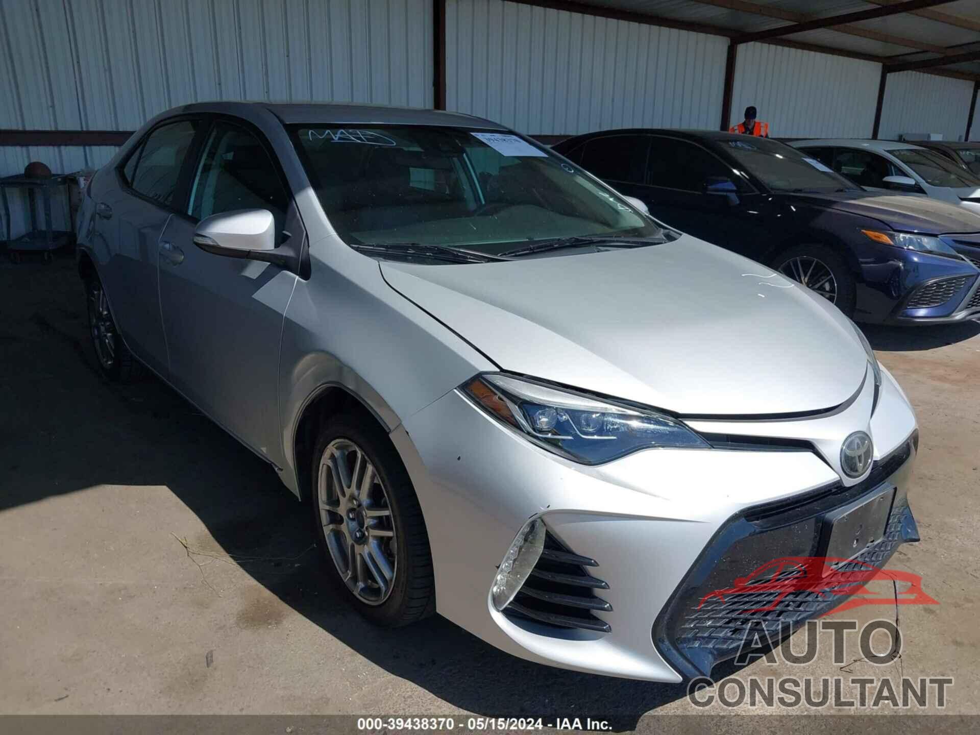 TOYOTA COROLLA 2018 - 2T1BURHE1JC996790