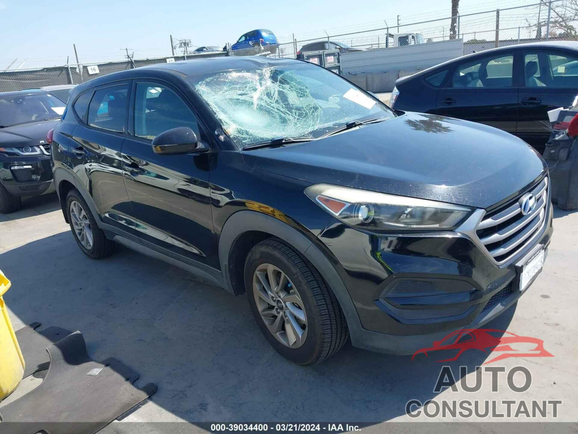 HYUNDAI TUCSON 2017 - KM8J23A45HU373553