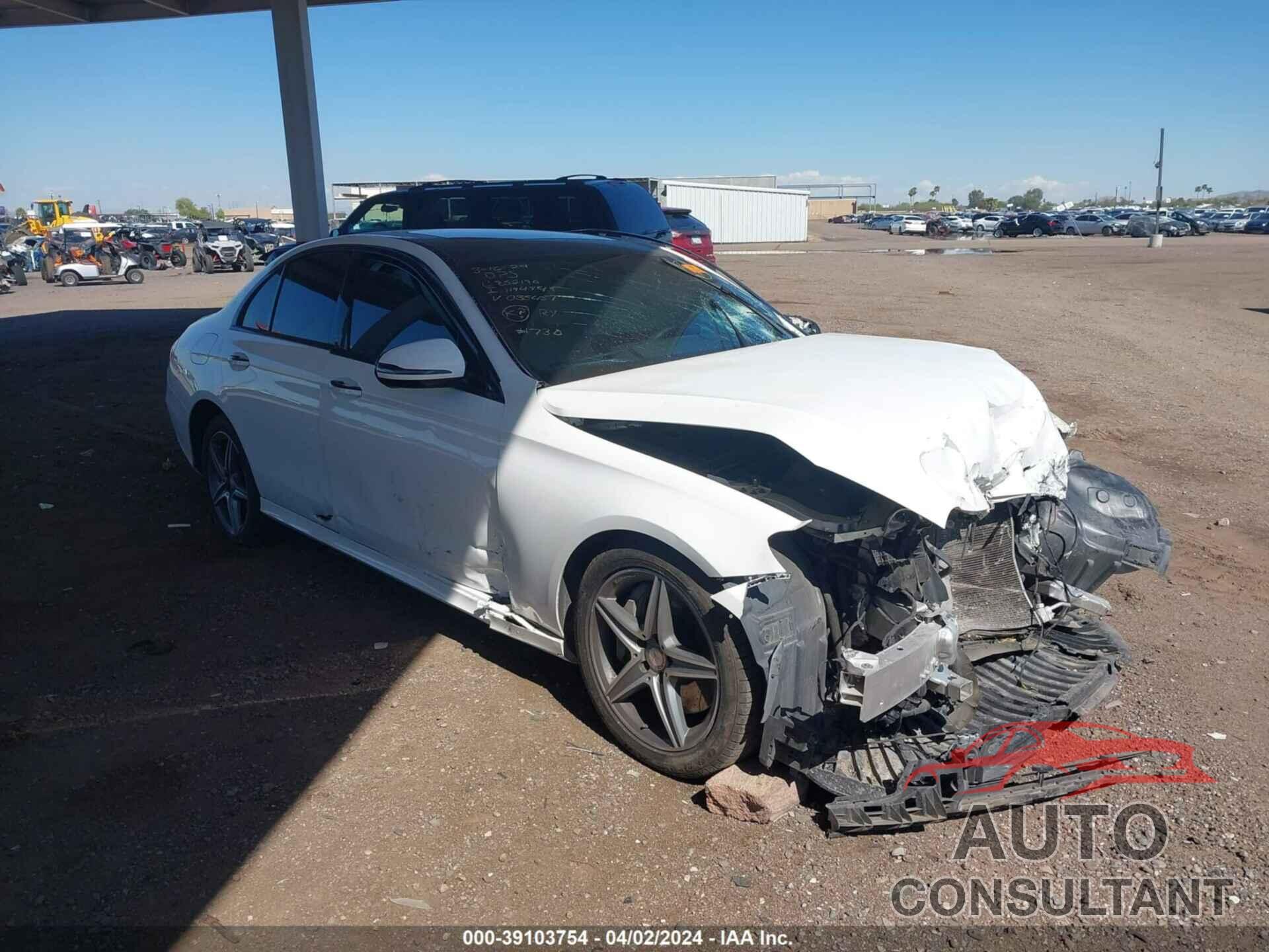 MERCEDES-BENZ E 2017 - WDDZF4JB8HA035457